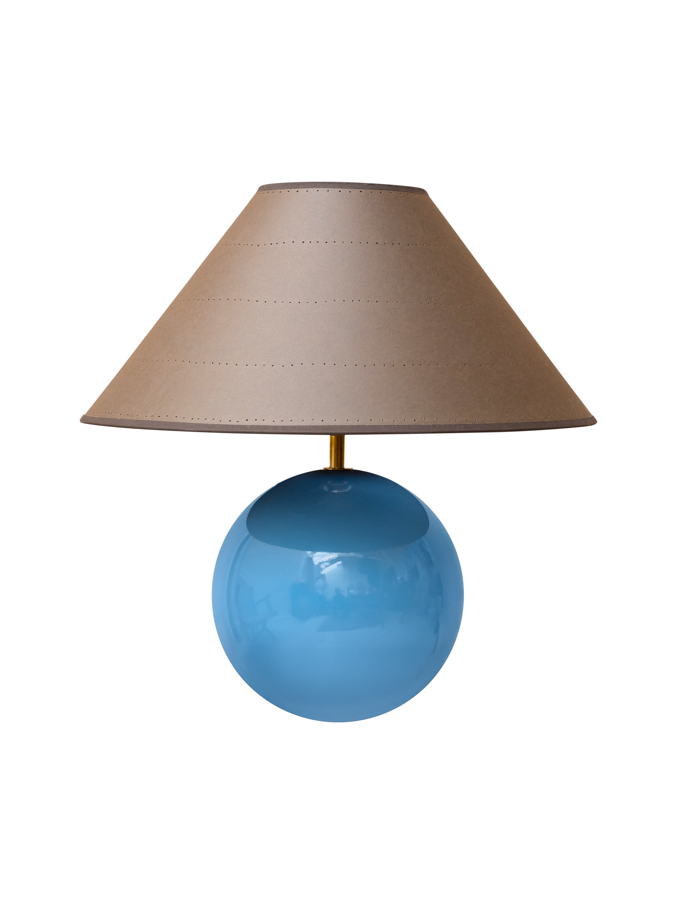 Orb+Lamp+in+Perfect+Blue+with+Juno+lampshade+in+Chocolate+.png