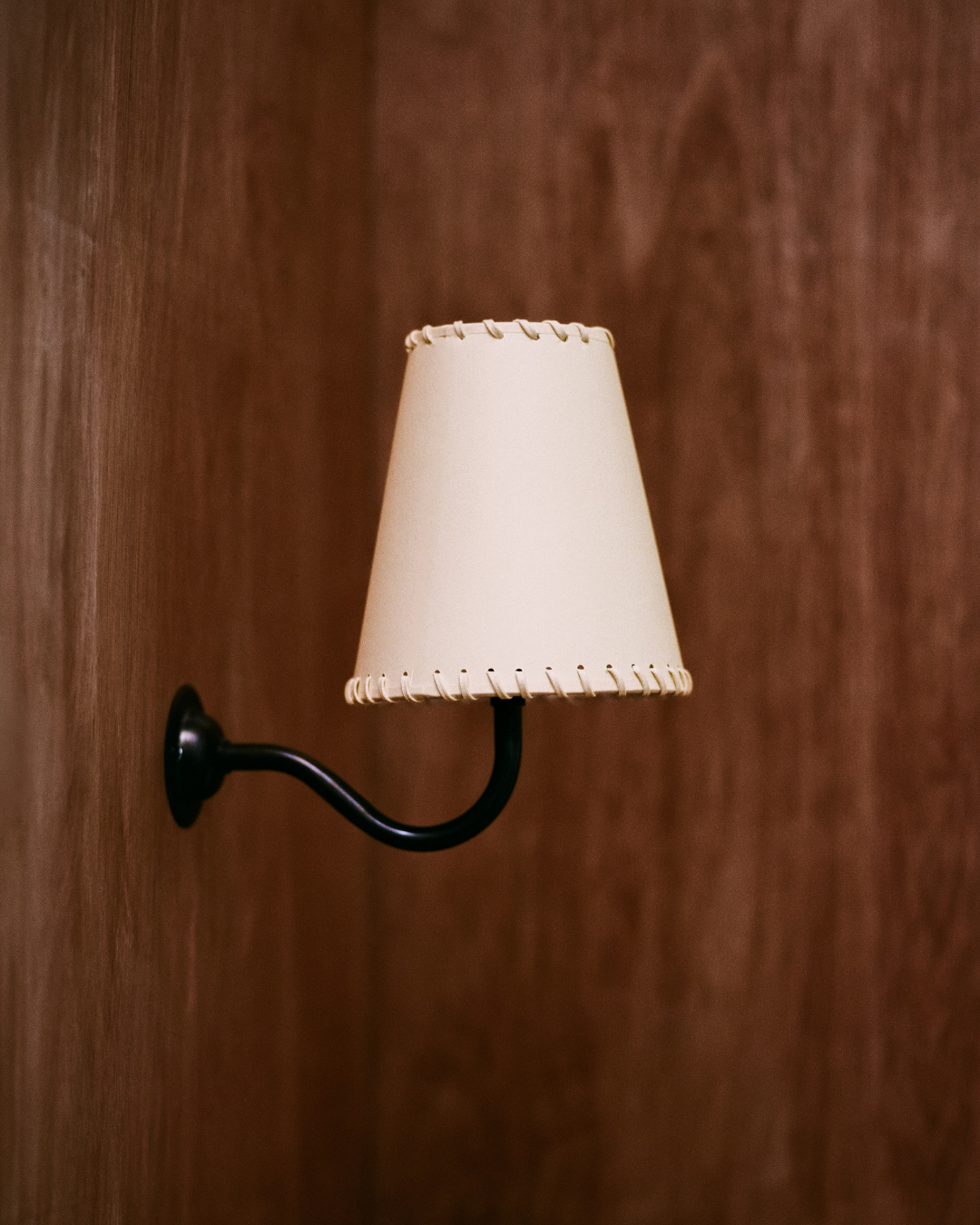 The Etta Lampshade — Whipstitched Trim, Tall