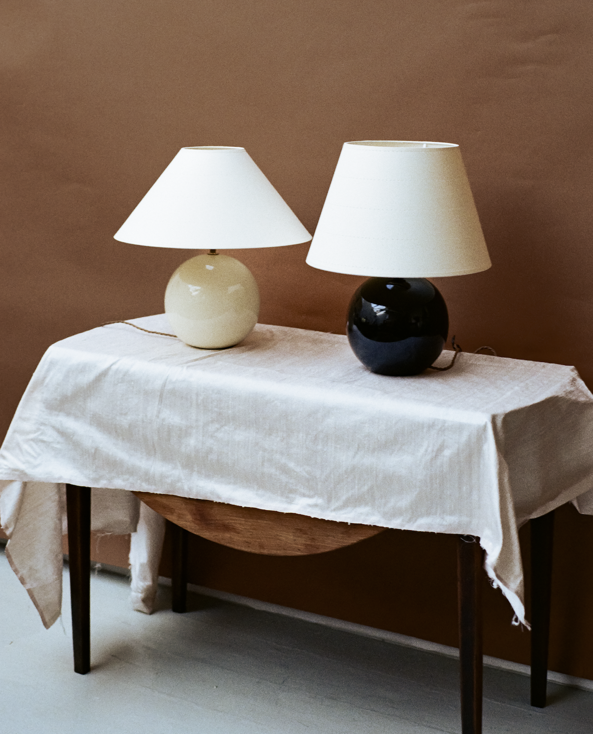 The Orb Lamp, Jet Black and Butter | Hum London