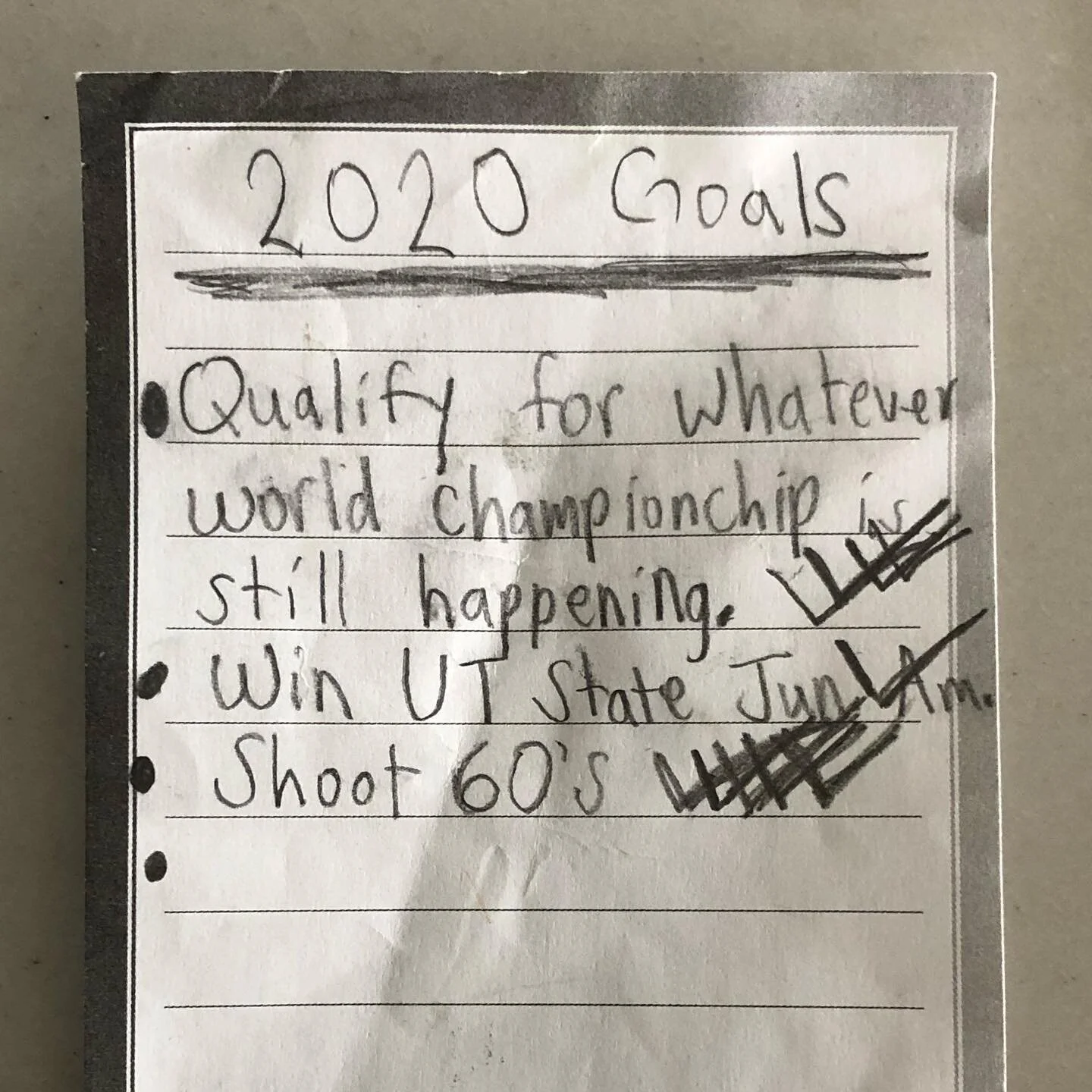 Looking back on 2020 today makes me feel so lucky that I could play golf. Huge thanks to the tournament directors, players, golf courses and staff who found a way to keep junior golf from shutting down. When COVID-19 hit, I wasn&rsquo;t sure what was