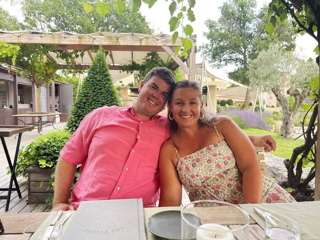 dinner at la coquillade in gargas, provence