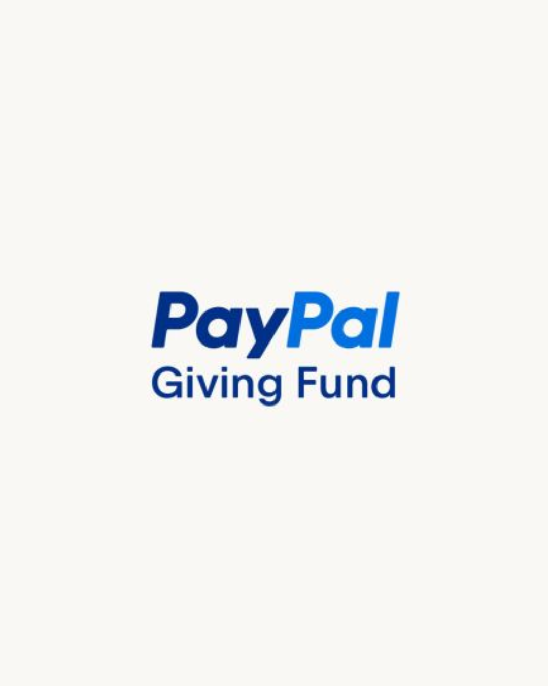PayPal Giving Fund
