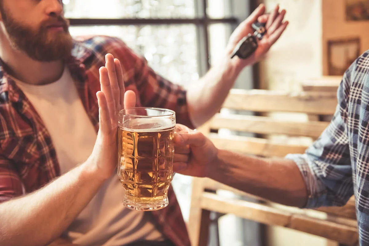 Being the designated driver for the night can be a way to curb alcohol consumption.