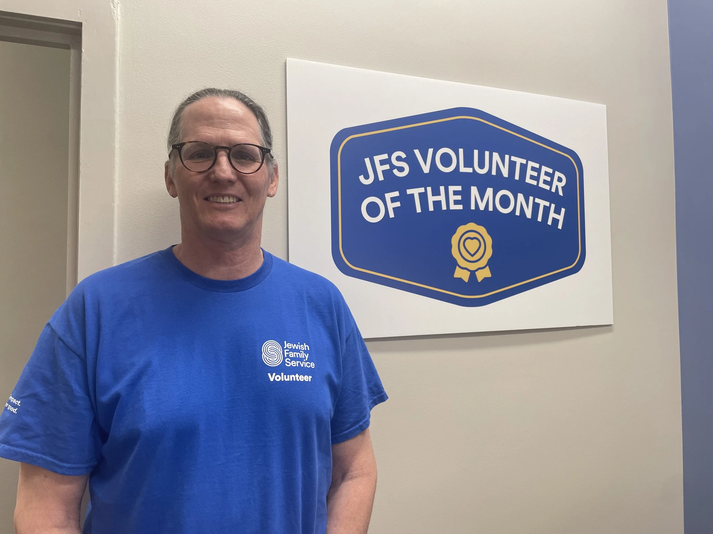 June Volunteer of the Month, Paul B.