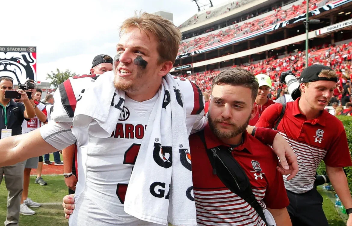 South Carolina's Upset of Georgia Underscores a Poignant Day for the Hilinski Family