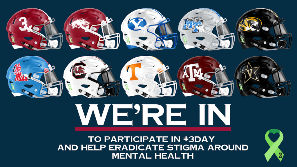 Hilinski’s Hope announces ‘3DAY’ to kick off College Football Mental Health Awareness Week