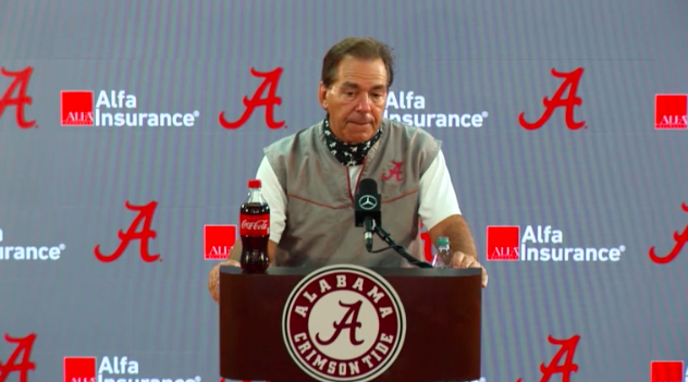 Everything Nick Saban said on Wednesday of Texas A&amp;M game week