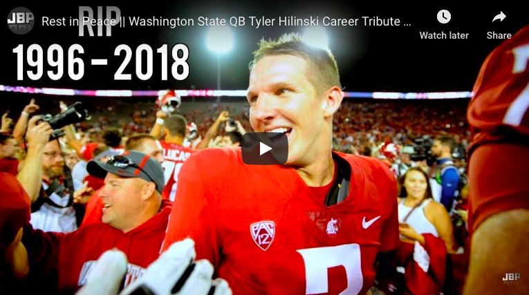 The Tragic Death of Washington State QB Tyler Hilinski Shook College Football