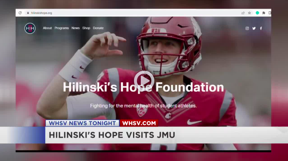 ‘Hilinski’s Hope’ brings light to mental health in student athletes at JMU