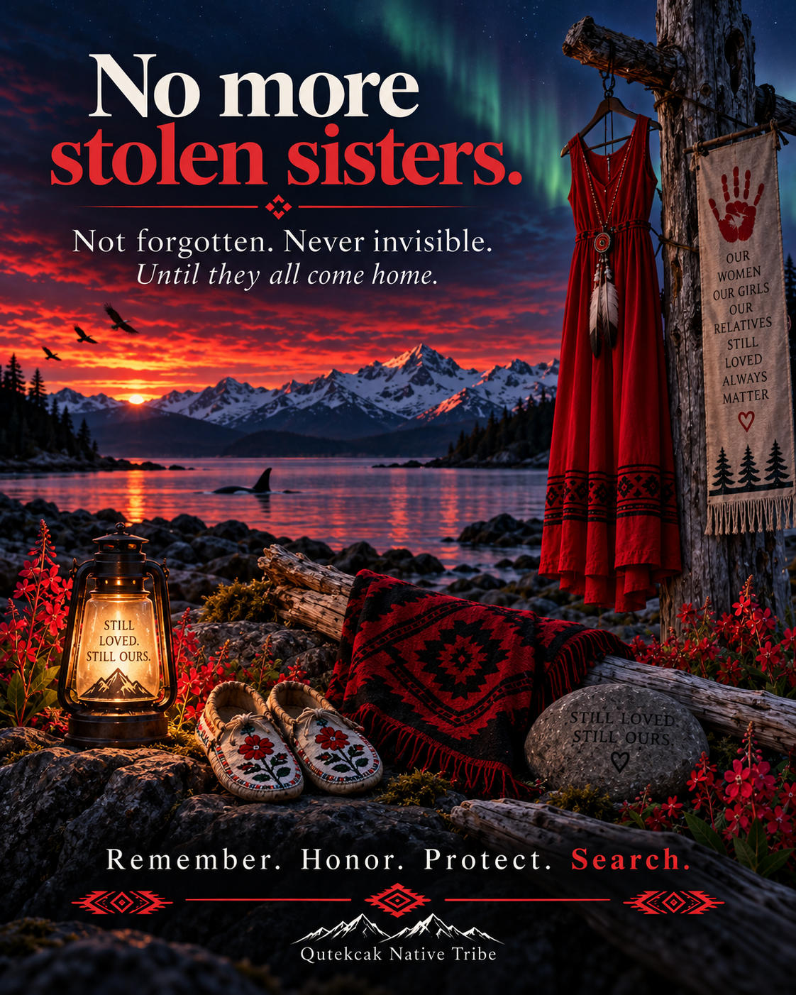 Not Forgotten. Never Invisible.                                  By: Anastasia Thiele-Scheele