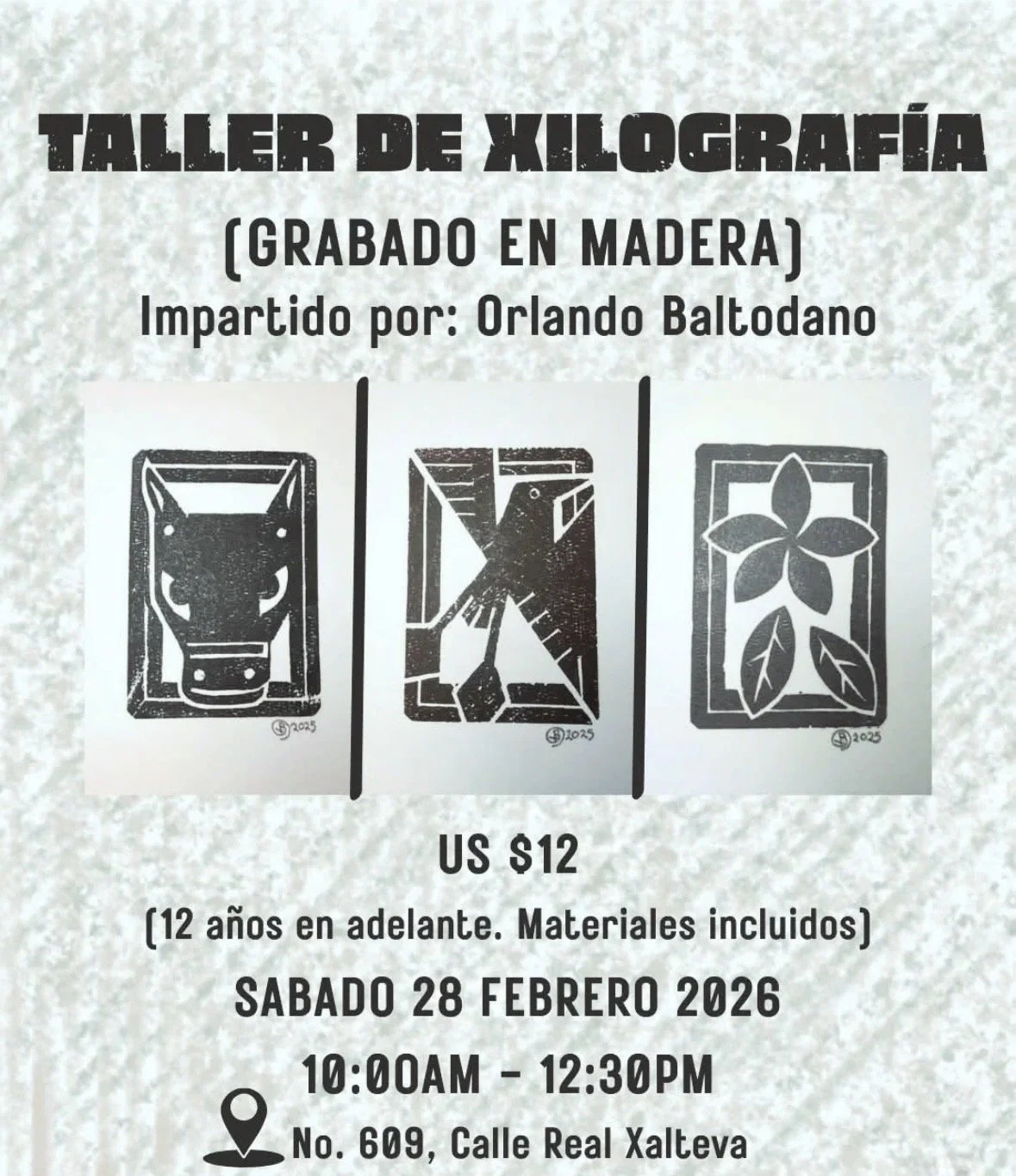 Taller de Xilografía | Grabado en madera