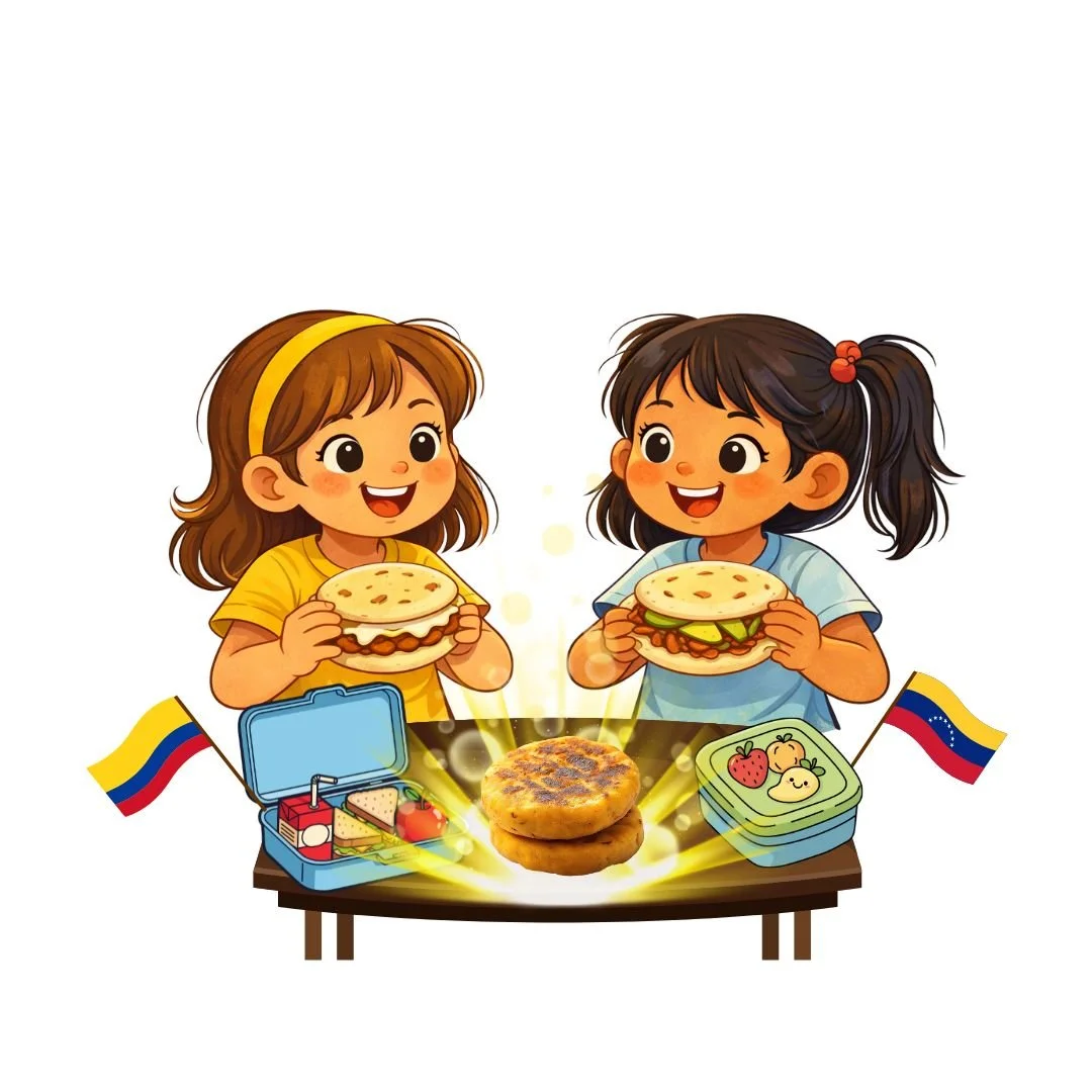 ¿De dónde son las arepas?