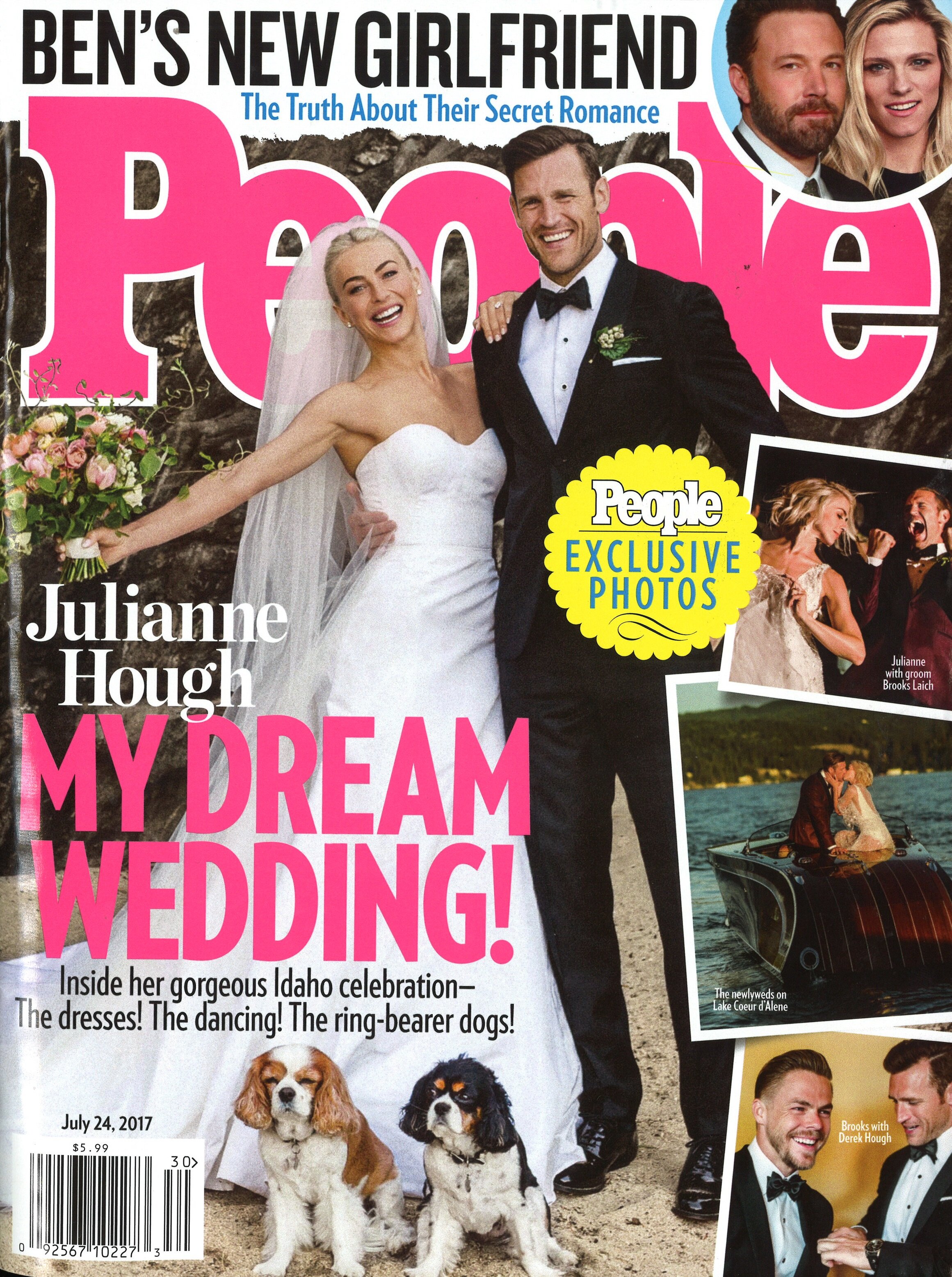   Celebrity Julianne Hough Chooses Marchesa Notte For Her Bridesmaids’ Dresses, Covered In People Magazine  