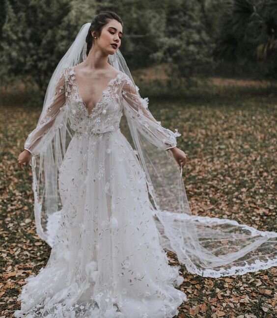   Marchesa Notte Bridal Featured In Lovely Bride Editorial Shoot  