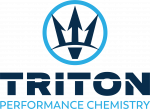 Triton Performance Chemistry logo with a blue crown symbol above the company name.