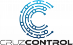Cruze Control logo with stylized blue letter C and lines indicating motion