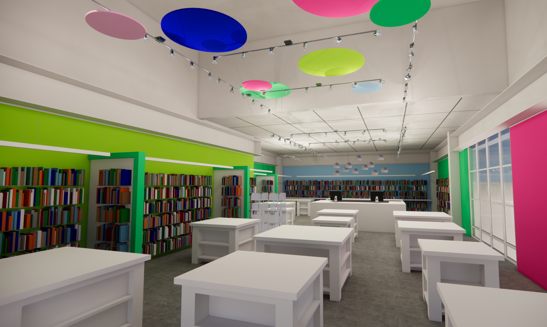  Rendering of Posman Ponce City Market upcoming renovations. 