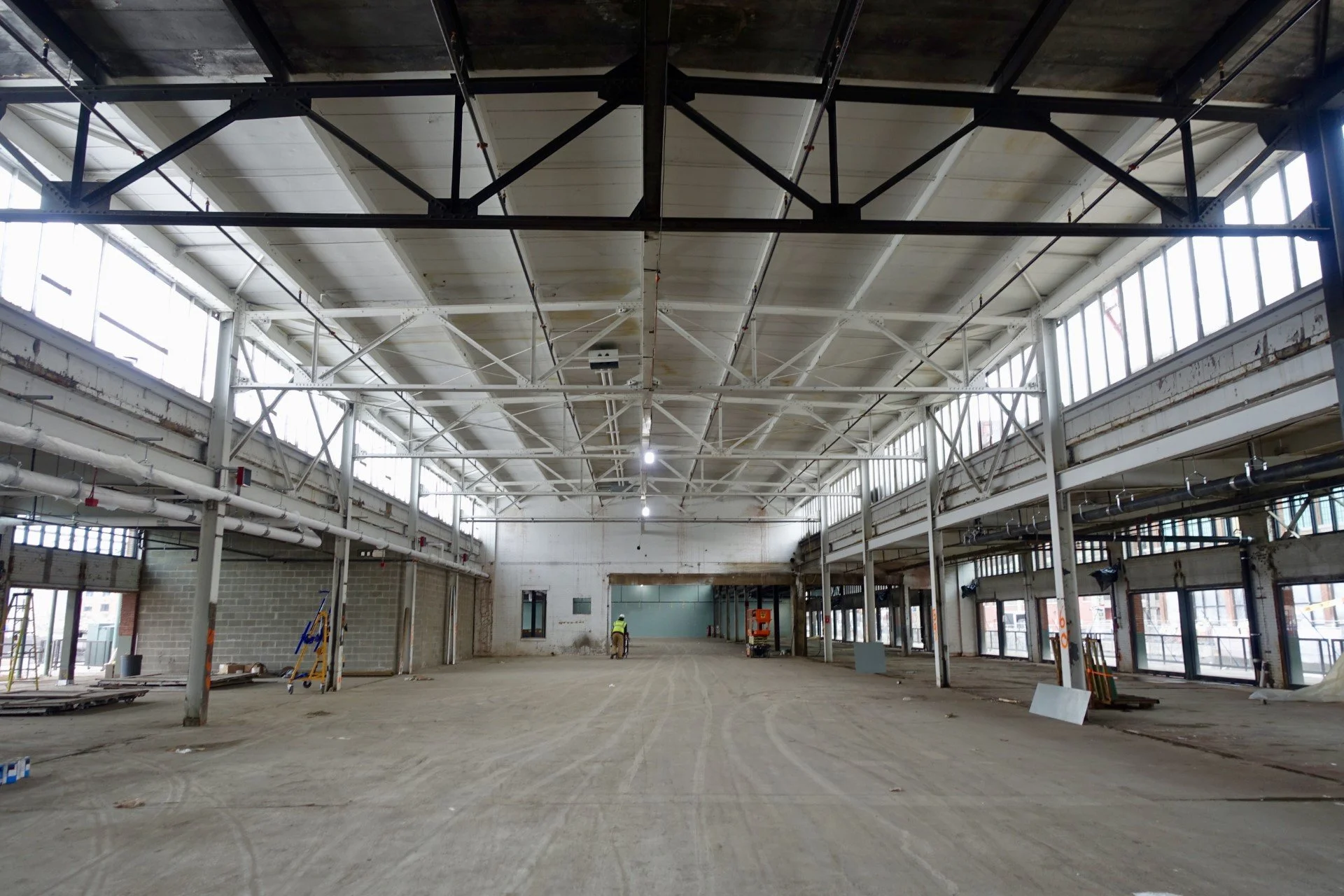  Posman Pittsburgh - before. The space is a repurposed produce terminal. 