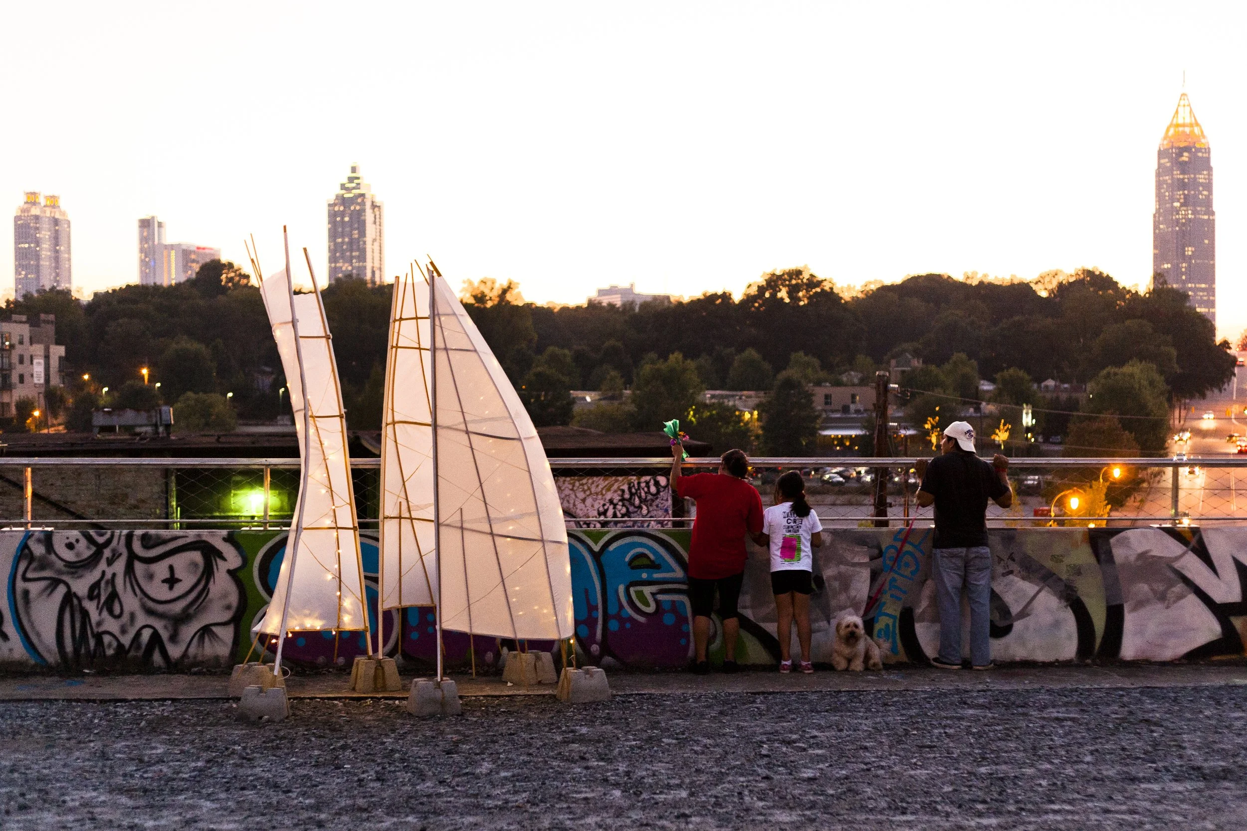  Public art project for Art on the Beltline, 2013. 