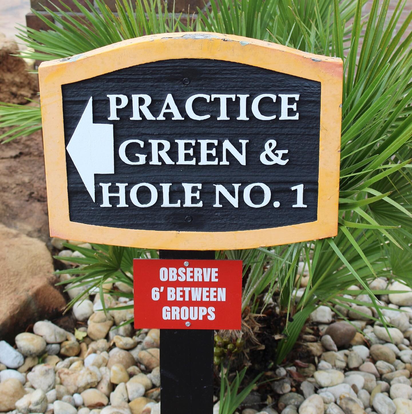 Just a reminder to make sure you are staying at least 6 feet away from the group in front of you as we all try to practice social distancing! Stay safe!