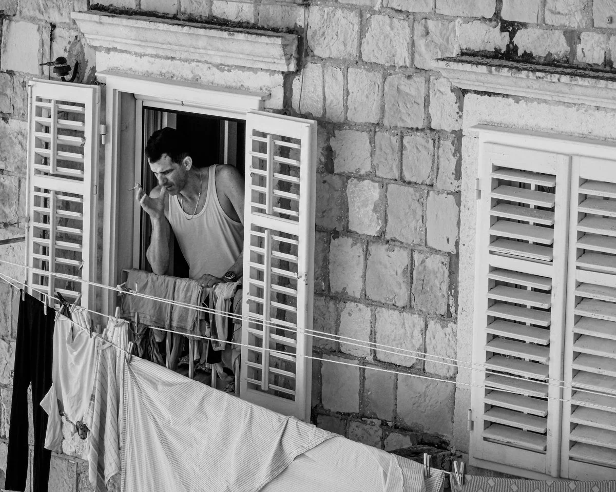 Laundry Day, archival print, 11 x 14 in, $250, 2019 © John Kaminski, Portland, Maine