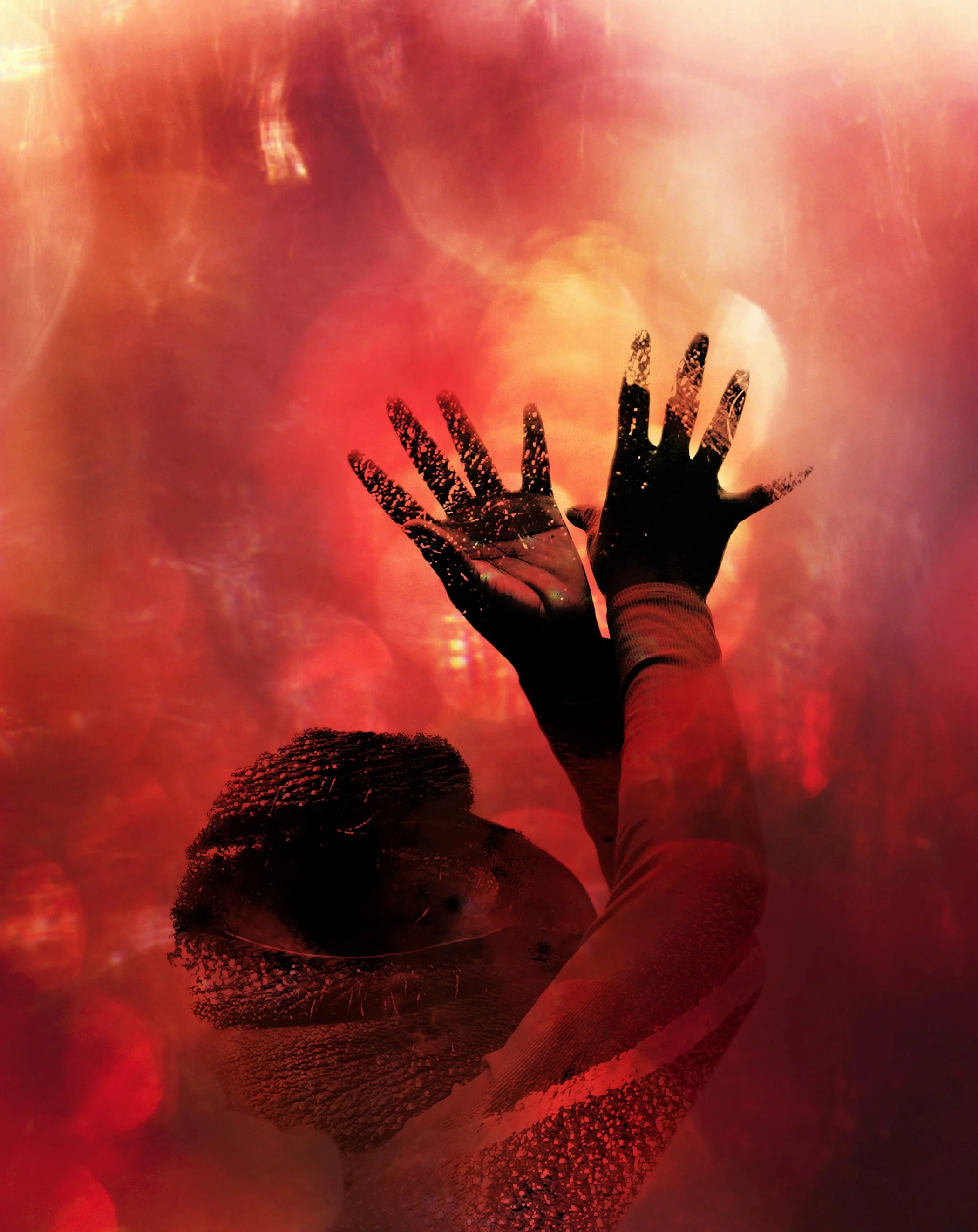 Going Under, photography on glass, 21 x 15 in, 2025, $500, © David Cohen, Delray Beach, Florida