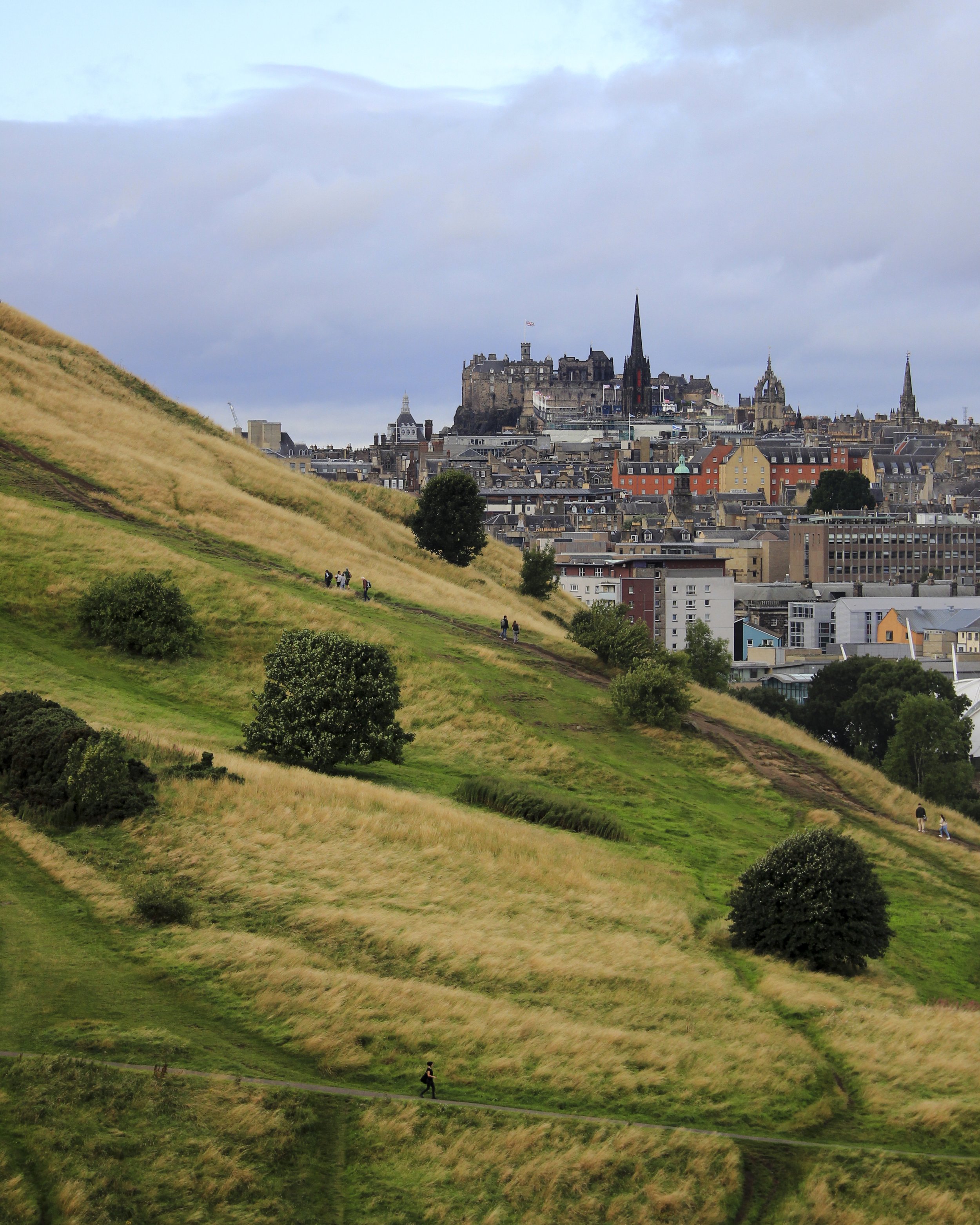 View of Edinburgh, archival print, 16 x 20 in, 2023, $175, © Jennifer Judge, Philadelphia, Pennsylvania