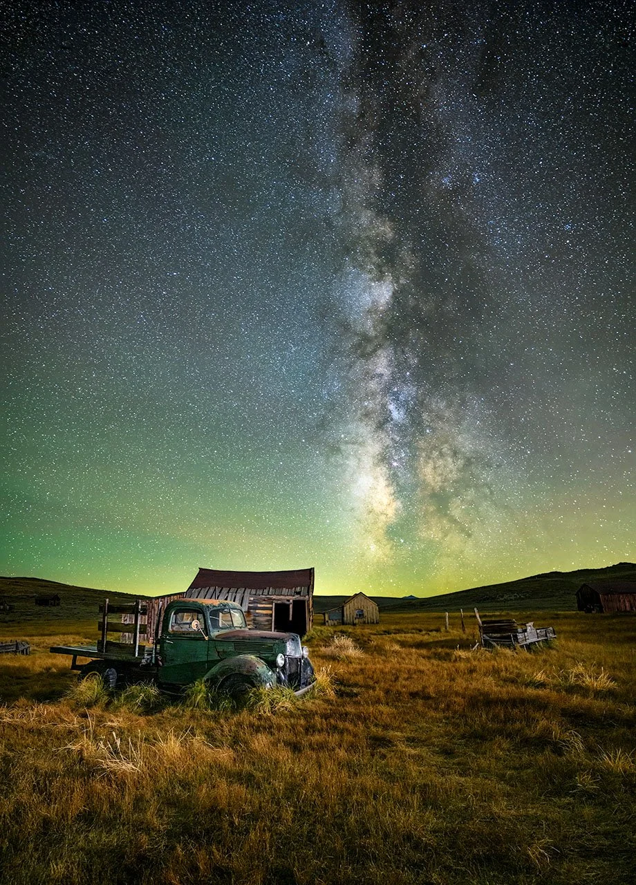 Stuck Truck, archival print, 15.5 x 11 in, $350, 2024, © Beamie Young, Dickerson, Maryland