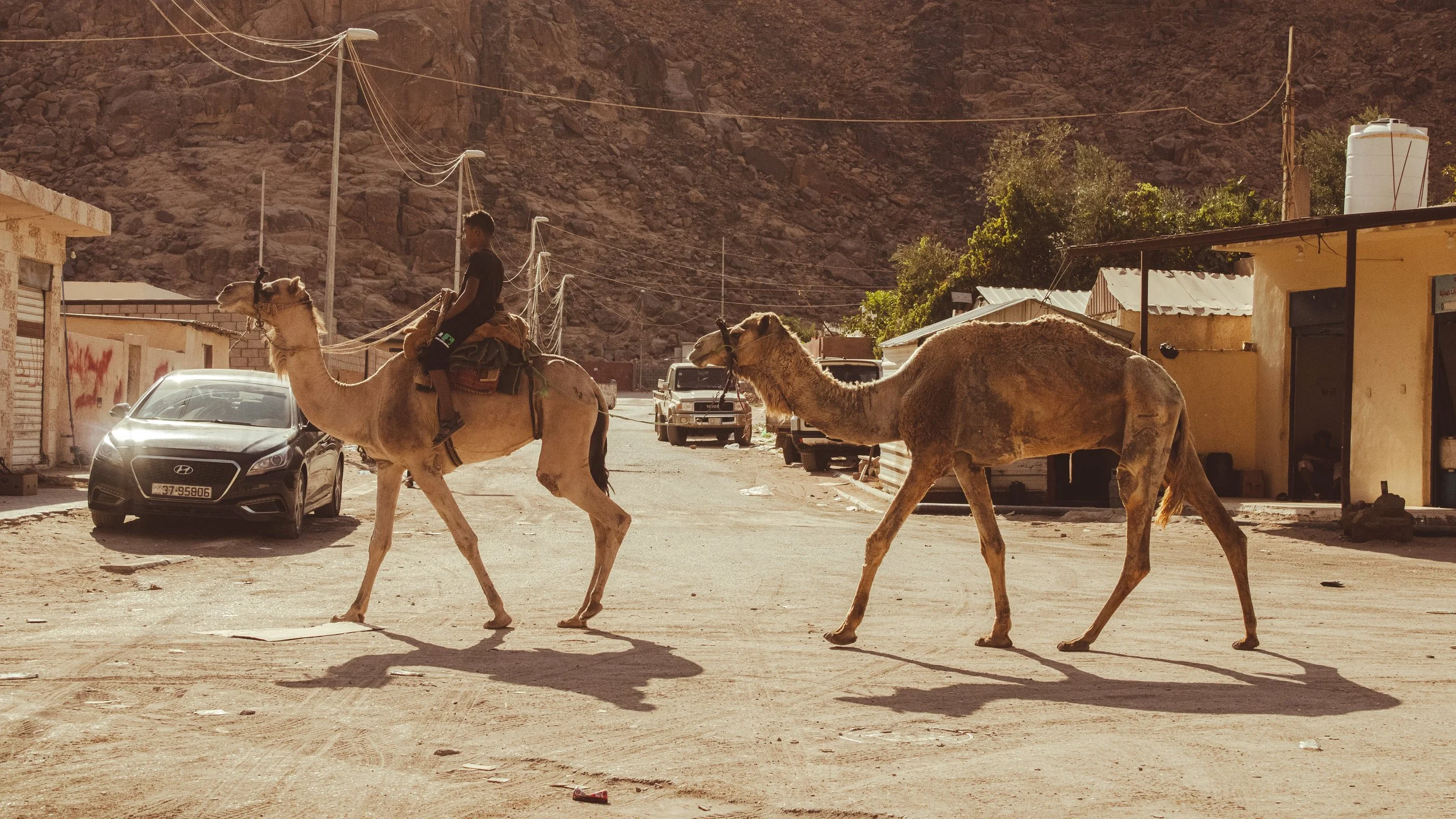 Wadi Rum Village, archival print, 40 x 22.5 cm, 150€, 2023, © Davide Bellini, Rivoli, Italy