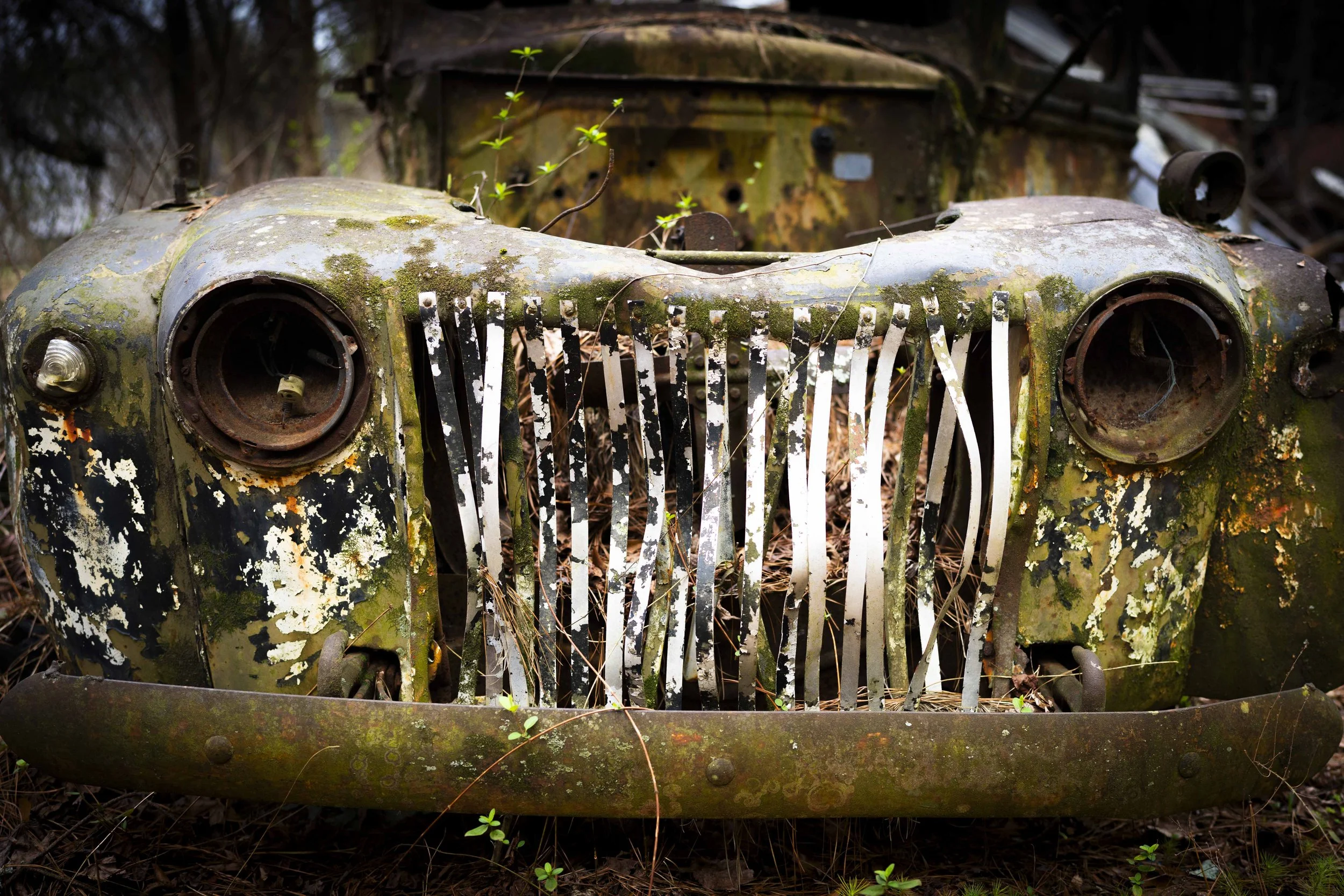 Green Jeep, archival print, 12 x 18 in, $325, 2024, © Mark Fisher, Chicago, Illinois