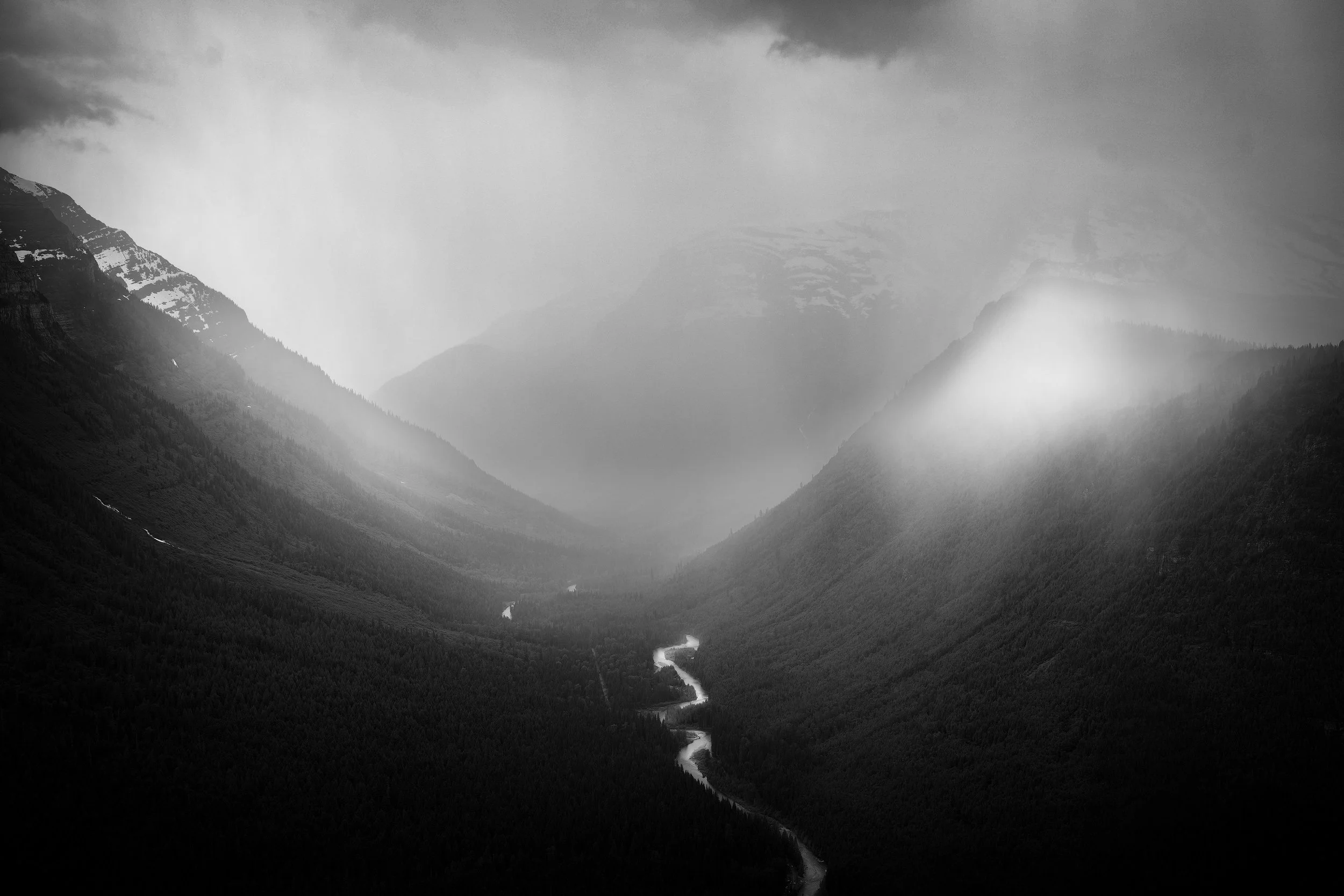 Misty Mountains, archival print, 36 x 24 in, 2024, $600, © Daniel Hartmann, Franklin, Tennessee