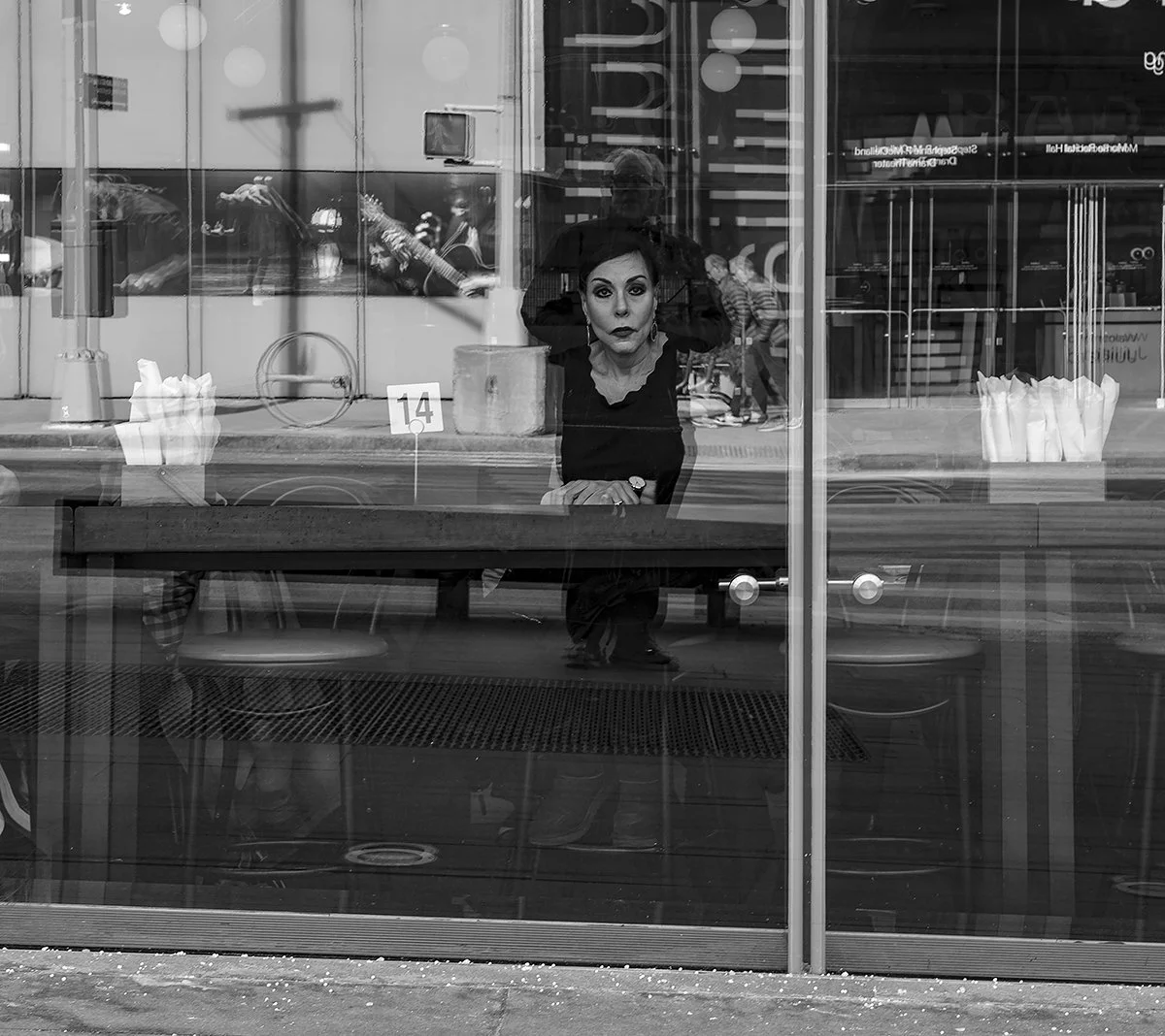 Window Seat No. 14, archival print, 34 x 30 in, $400, 2021, © James Krajicek, New York City, New York