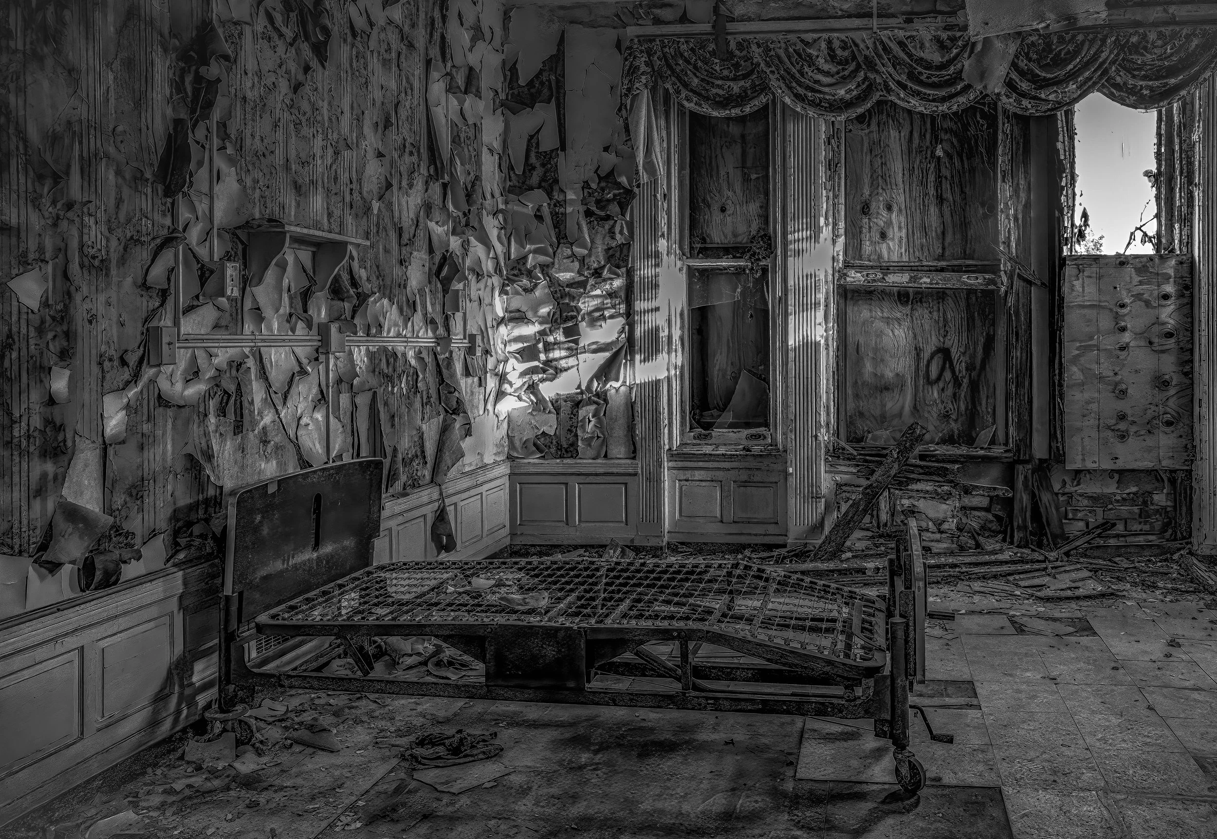 Master Bedroom, archival print, 14 x 11 in, 2023, $400, Wright Schickli, Palo Alto, California