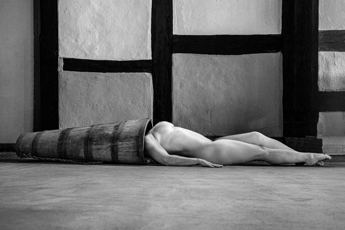 Alex in the Butte, archival print, 39 x 26 cm, 2023, $400, © Brian Cann, Waldenbuch,  Germany