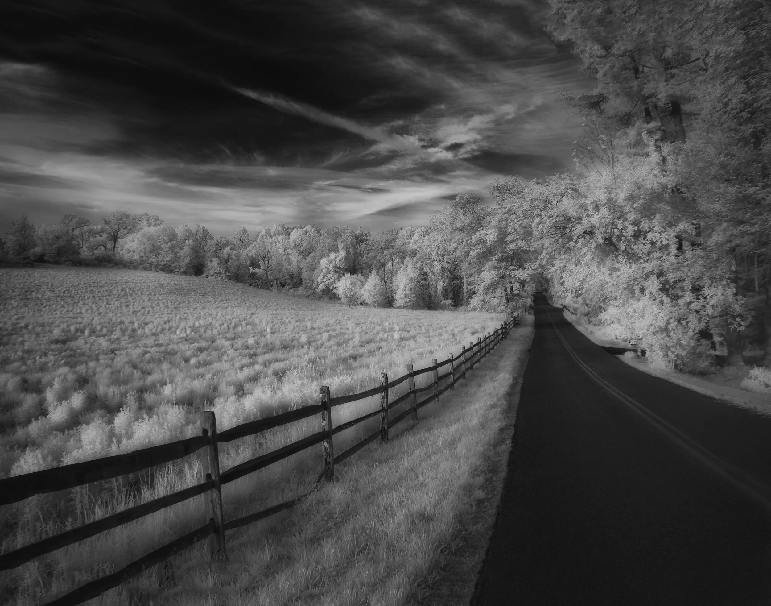 A Road Home, archival print, 11 x 14 in, 2017, $300, Barry Good, Philadelphia, Pennsylvania