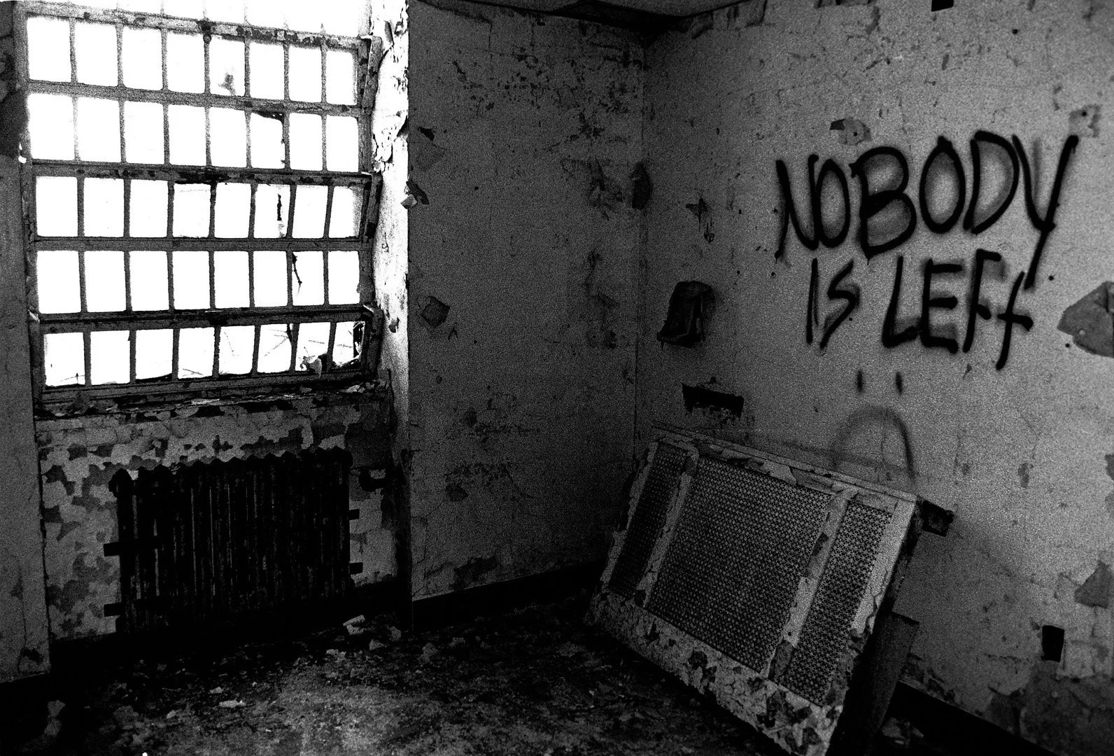 Nobody is Left, Silver gelatin print, 14 x 20 in, 2019, $350, Howard Pohl, Lindenhurst, New York