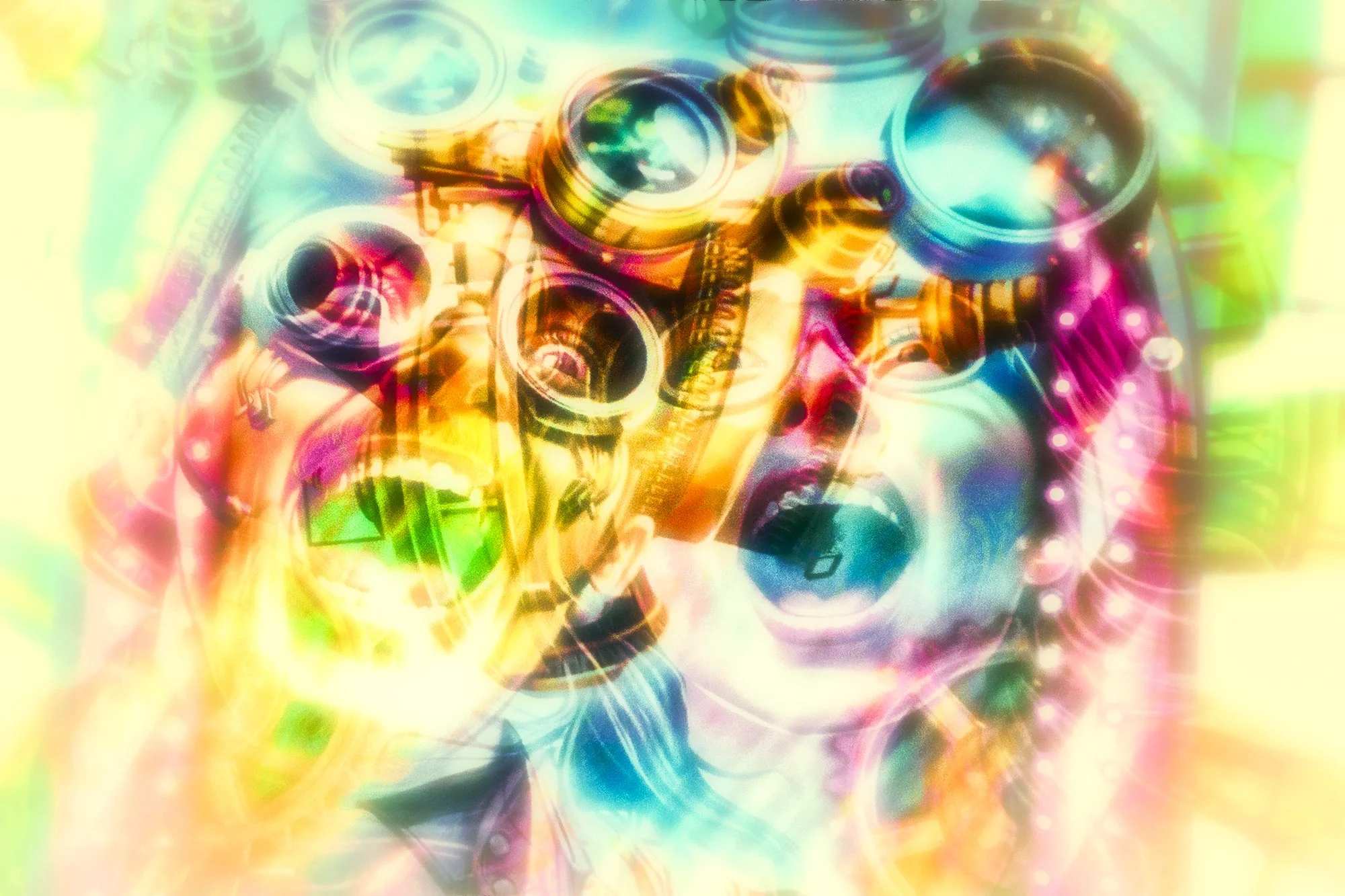 Enjoy the Ride, photo transfer on metal, 16 x 24 in, 2025, $950, © Kylo-Patrick Hart, Aledo, Texas