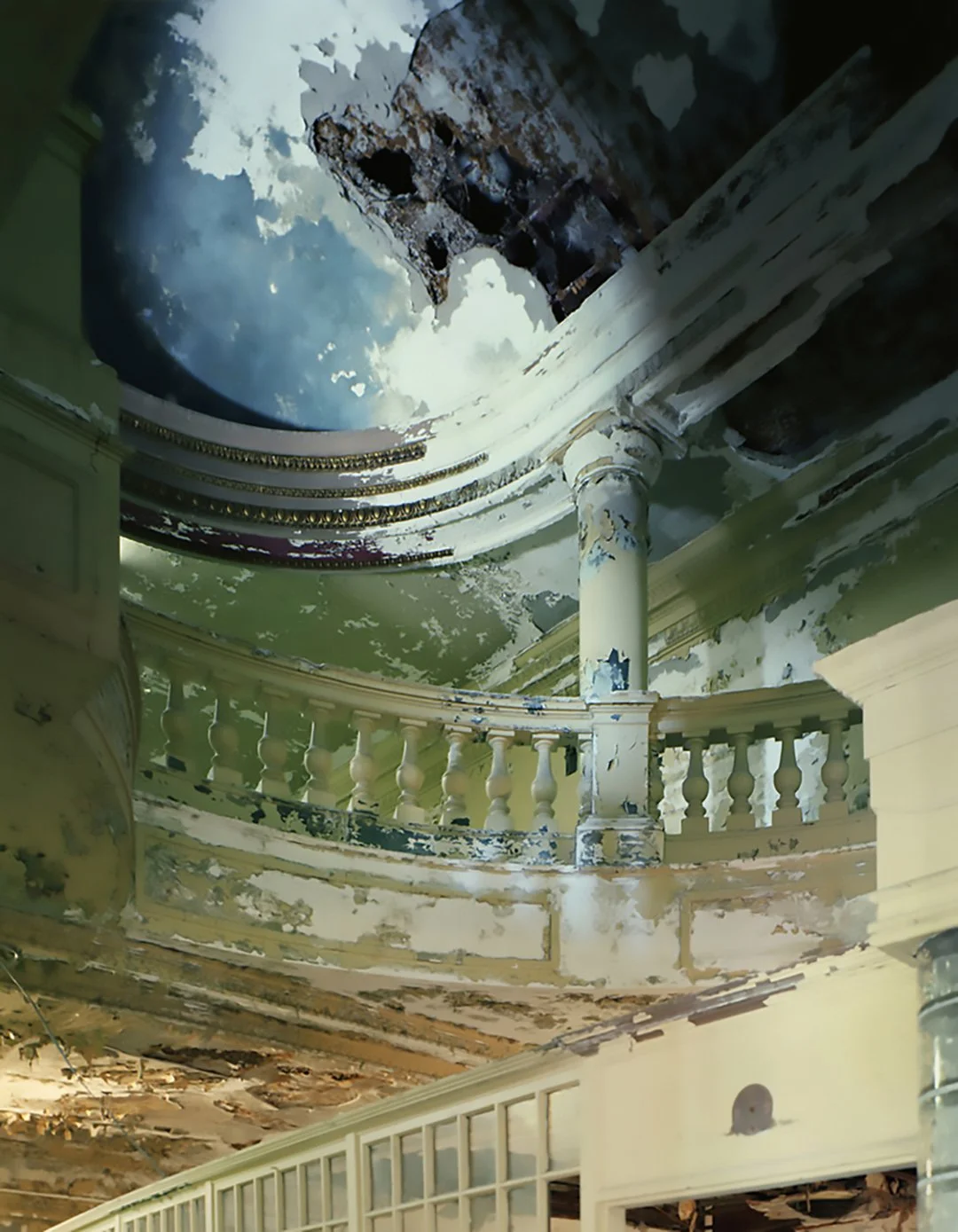 Lobby, archival print, 20 x 15 in, $800, 2023, © Elliot Kaufman, Brooklyn, New York