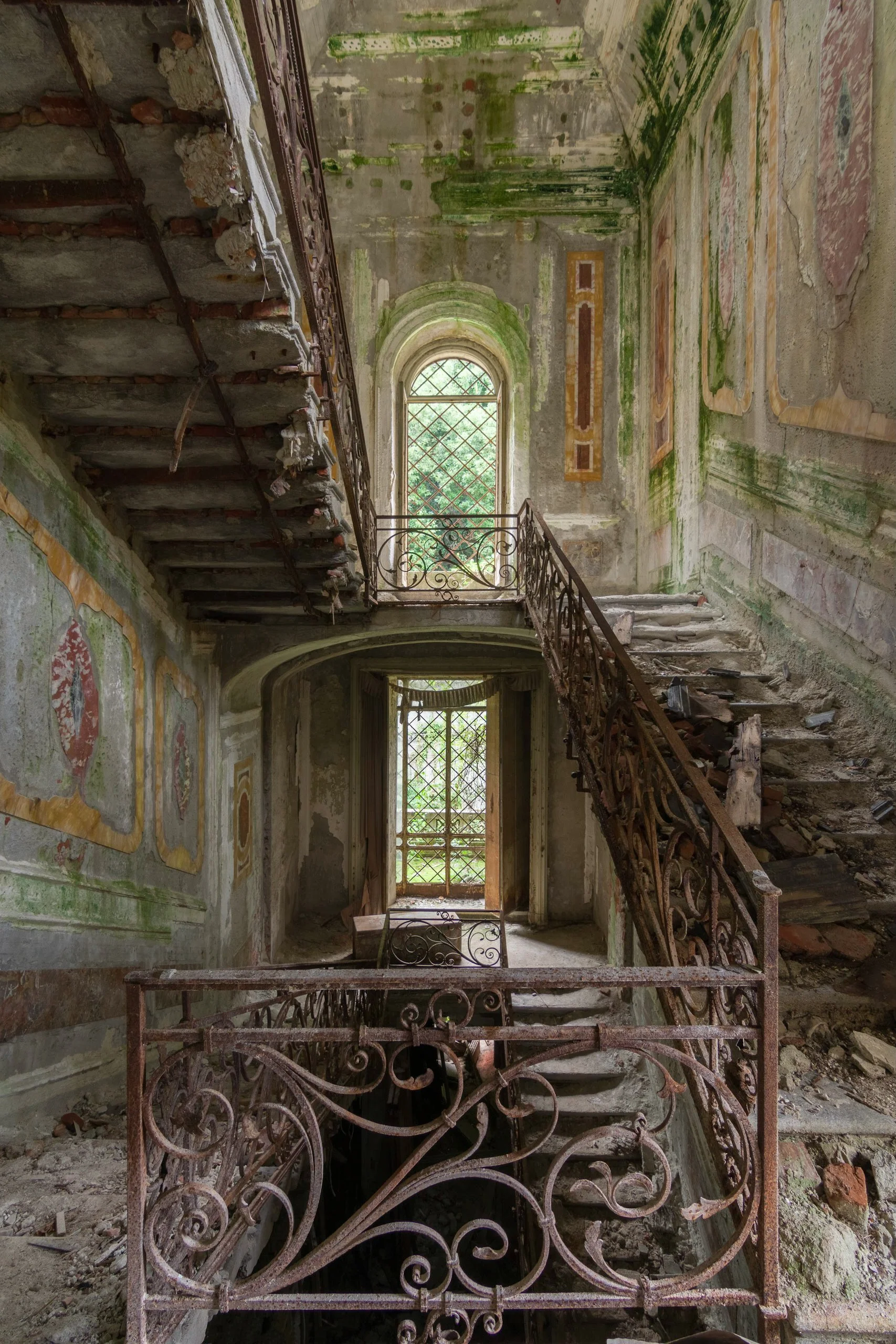 Decaying Italian Villa, Aluminium Metal Print, 20" x 30", 2018, $295, Janine Pendleton, Sandbach, Cheshire, United Kingdom - (Honorable Mention)