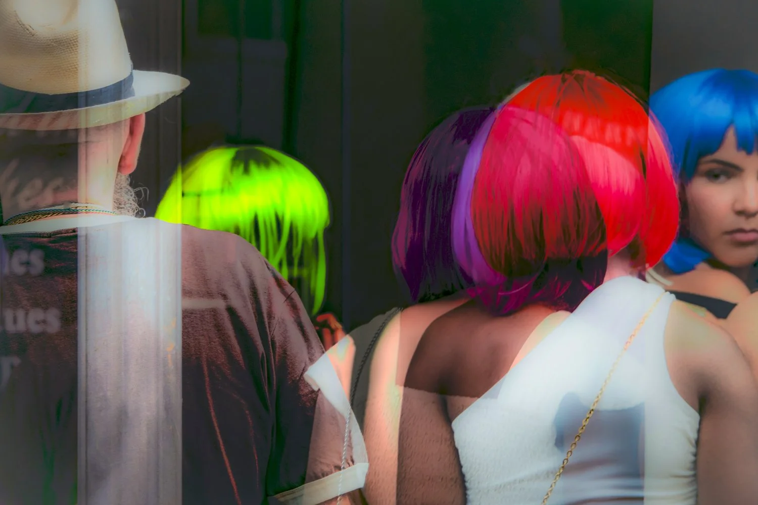 Detect, photo transfer on metal, 16 x 24 in, $950, 2025, © Kylo-Patrick Hart, Aledo, Texas