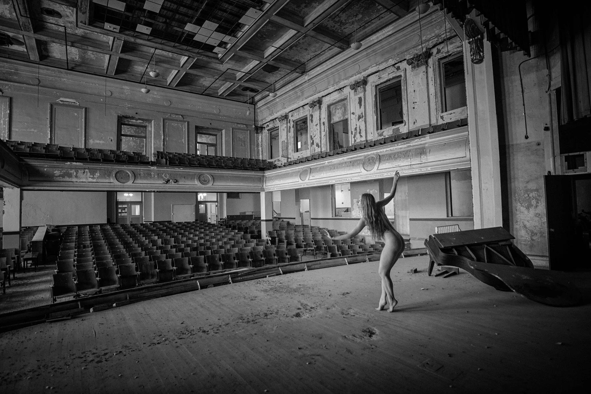 Stage Fright No. 2, Archival Print, 12 × 18 inches, 2021, David Kelm, Louisville, Kentucky, $300