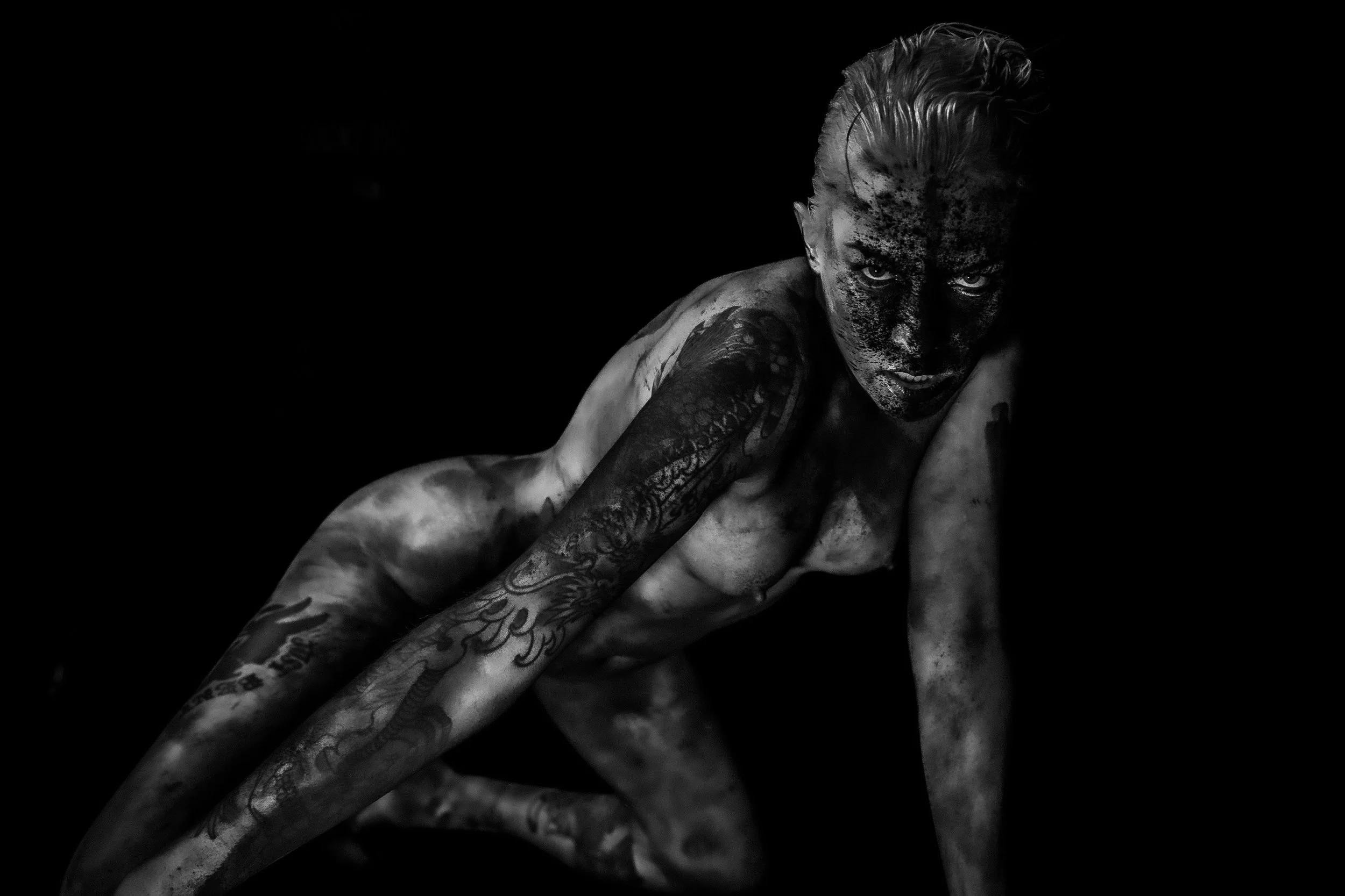 Gunpowder Gaze,  archival print, 19 x 13, in, 2025, $250, © Locke Wood, Asheville, North Carolina