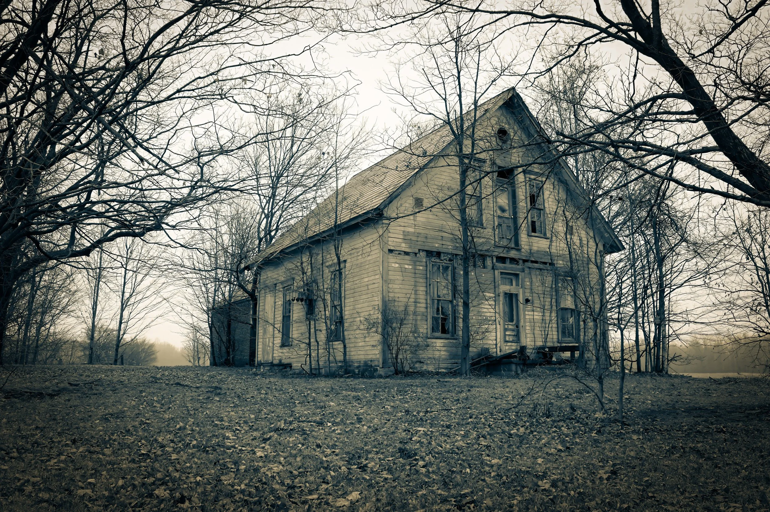Old House, Archival Print, 18 × 12 inches, 2024, Kent Flora, Denver, Colorado, $300