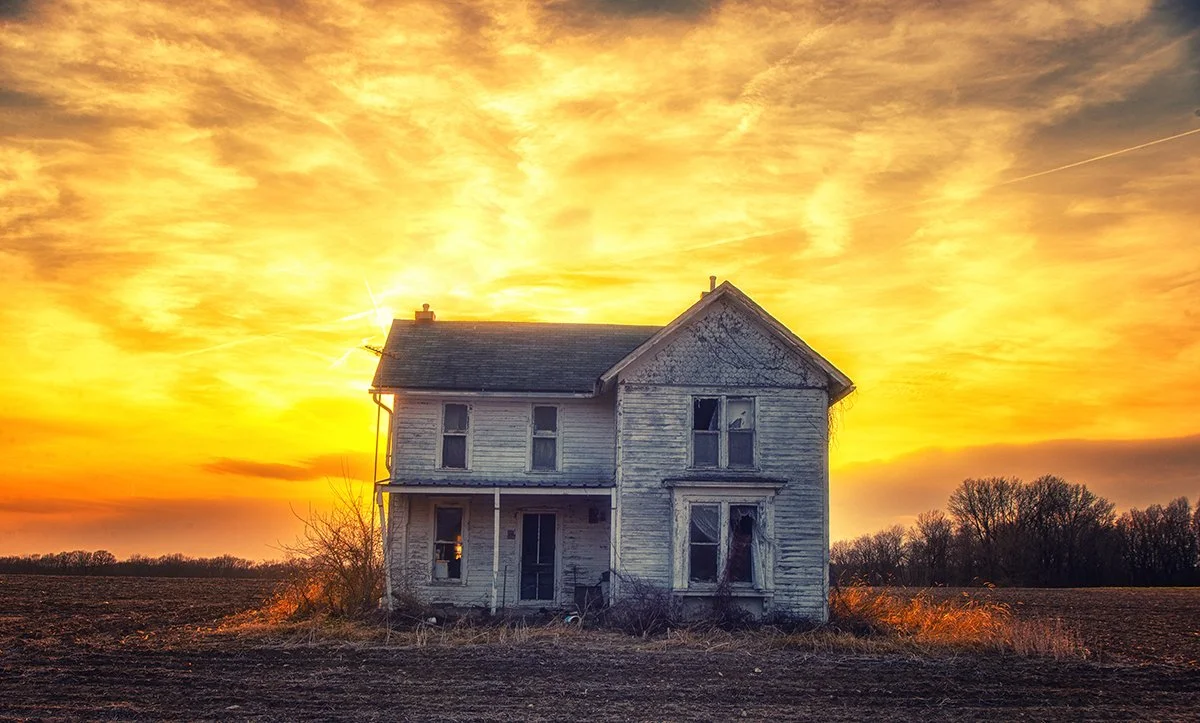 Prairie House, Digital Chromogenic Print, 24 × 18 inches, 2026, Mark Dierker, Dubuque, Iowa, $350