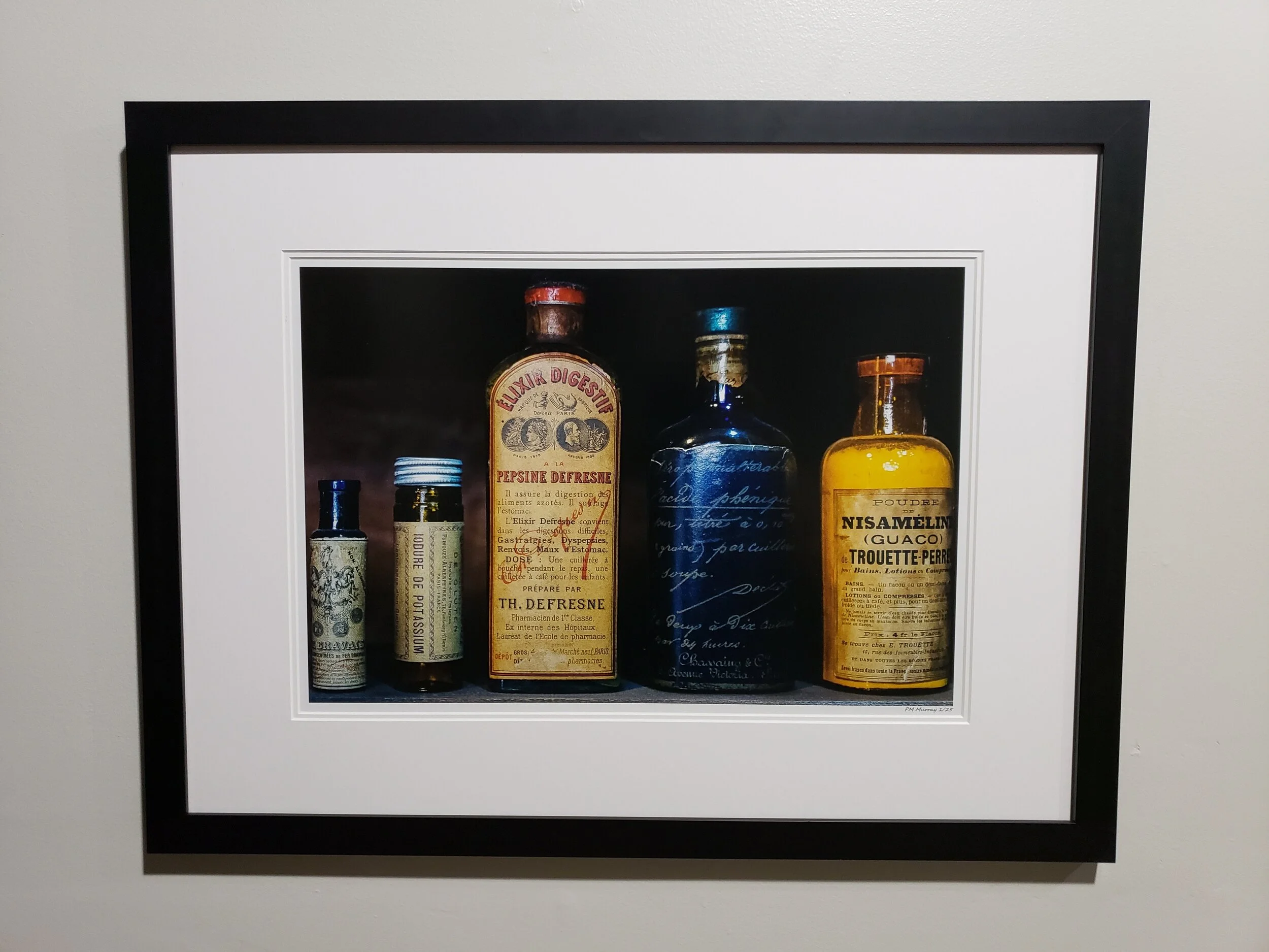 Paul Murray, Jamestown, RI, The Chemist’s
Choices, 2021, Color Photo Print on Archival Paper, Signed and Numbered Edition, 22.5in x 29.5in - $995.