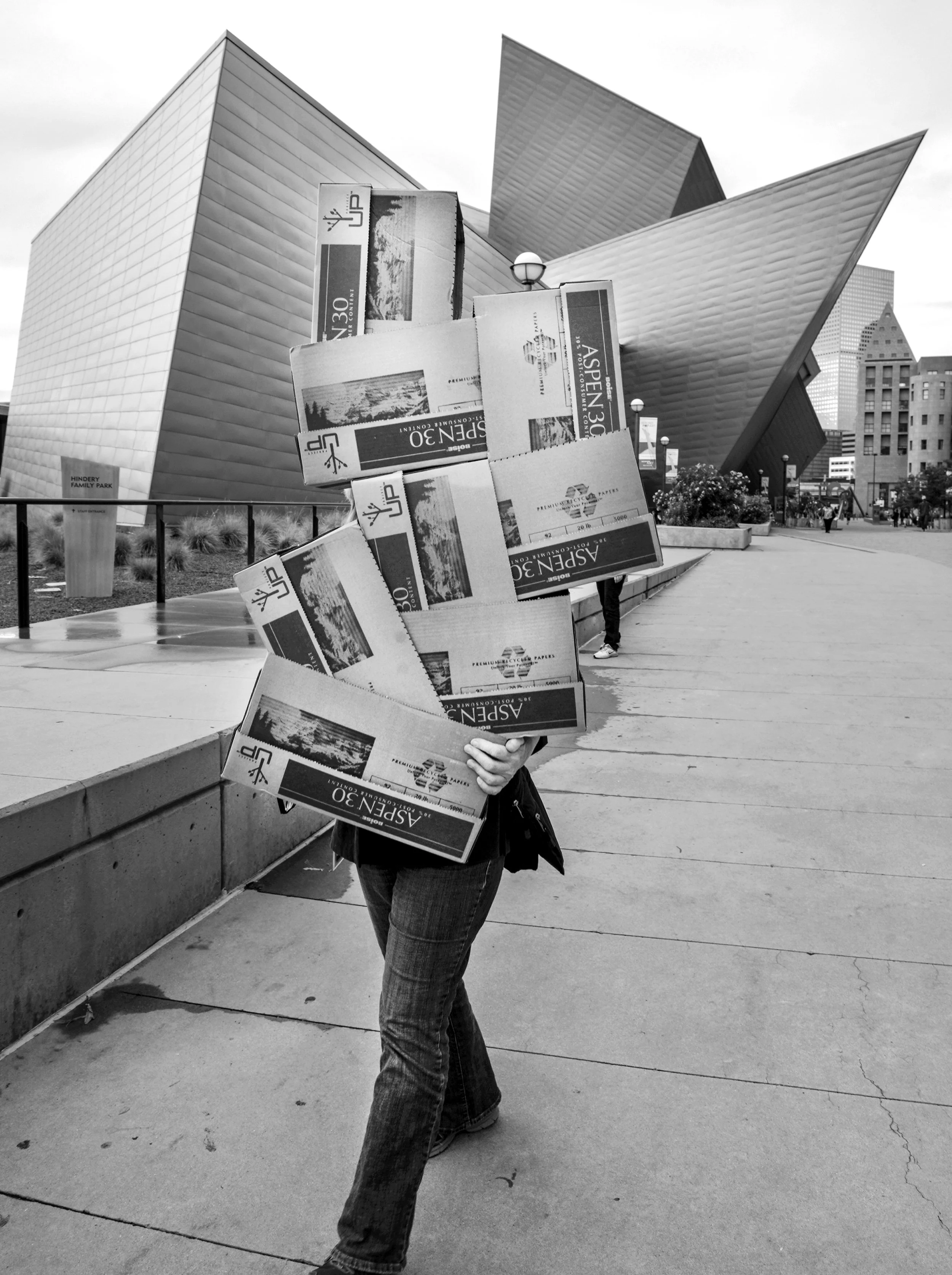 Denver Art Museum, digital print, 13 x 19 in, $350, 2015, © Thomas Szalay, Ogden, Utah