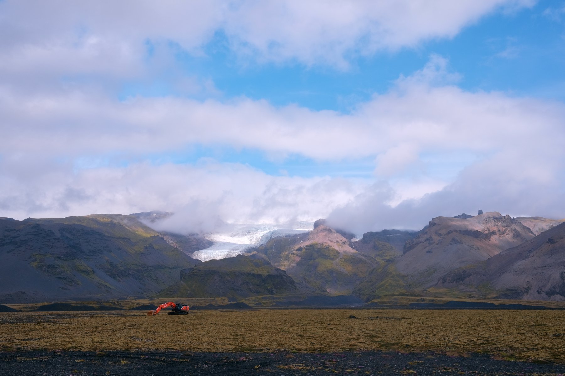 Pushing Up Permafrost, archival print, 8 x 12 in, 2025, $250, © Bradley Grochocinski, Madison, Wisconsin