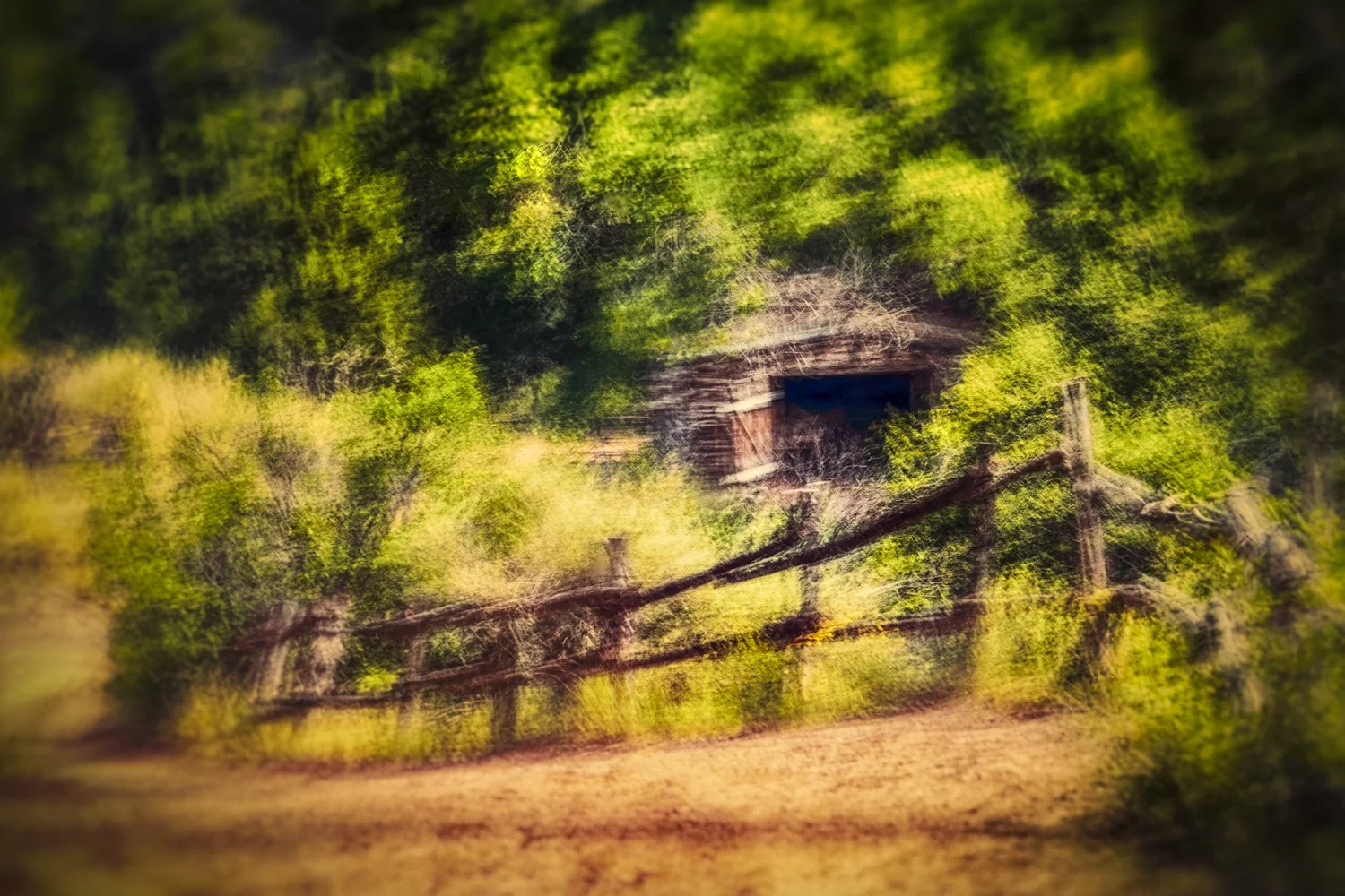 Abandoned, photo transfer on metal, 16 x 24 in, $950, 2025, © Kylo-Patrick Hart, Aledo, Texas