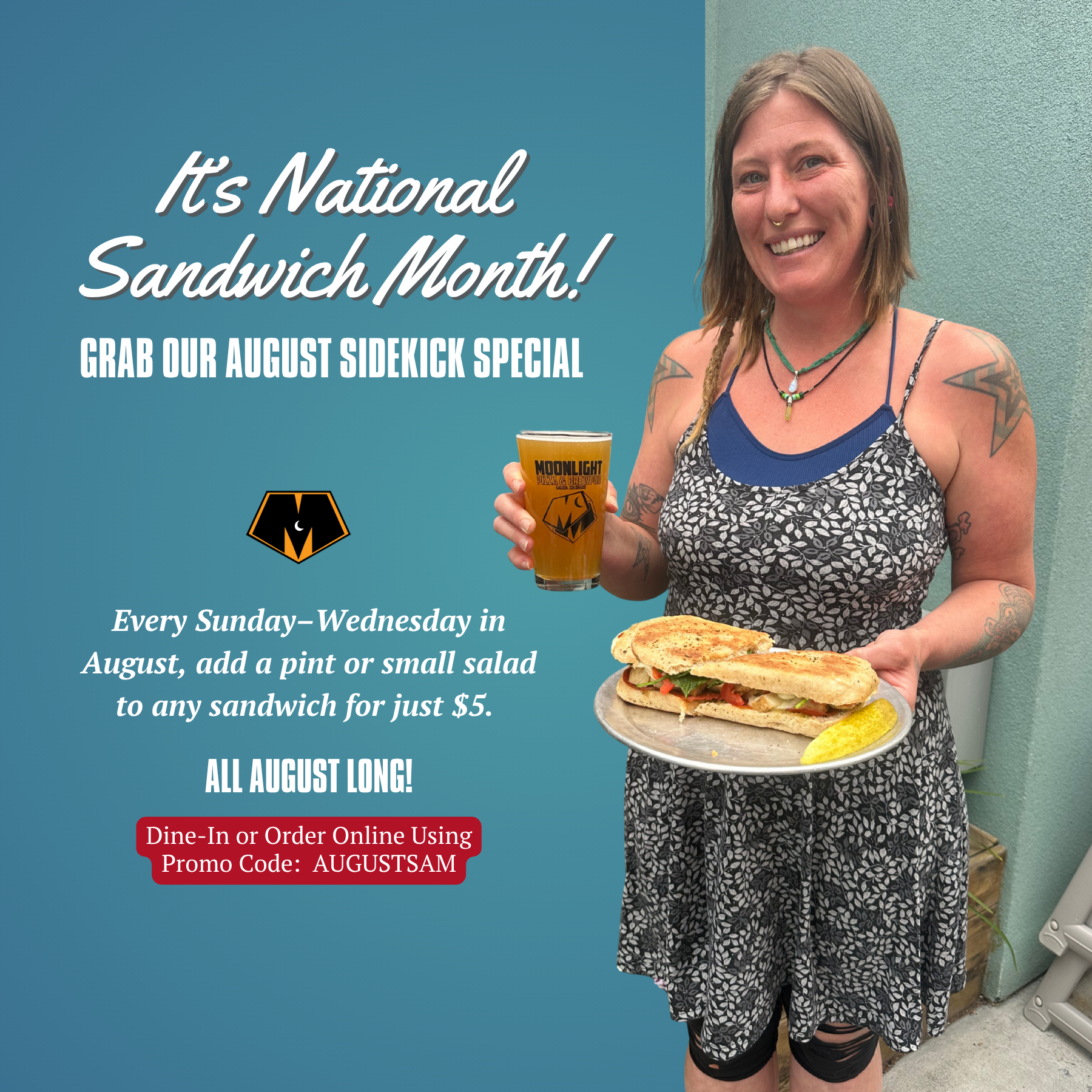 National Sandwich Month: $5 Sidekick Special