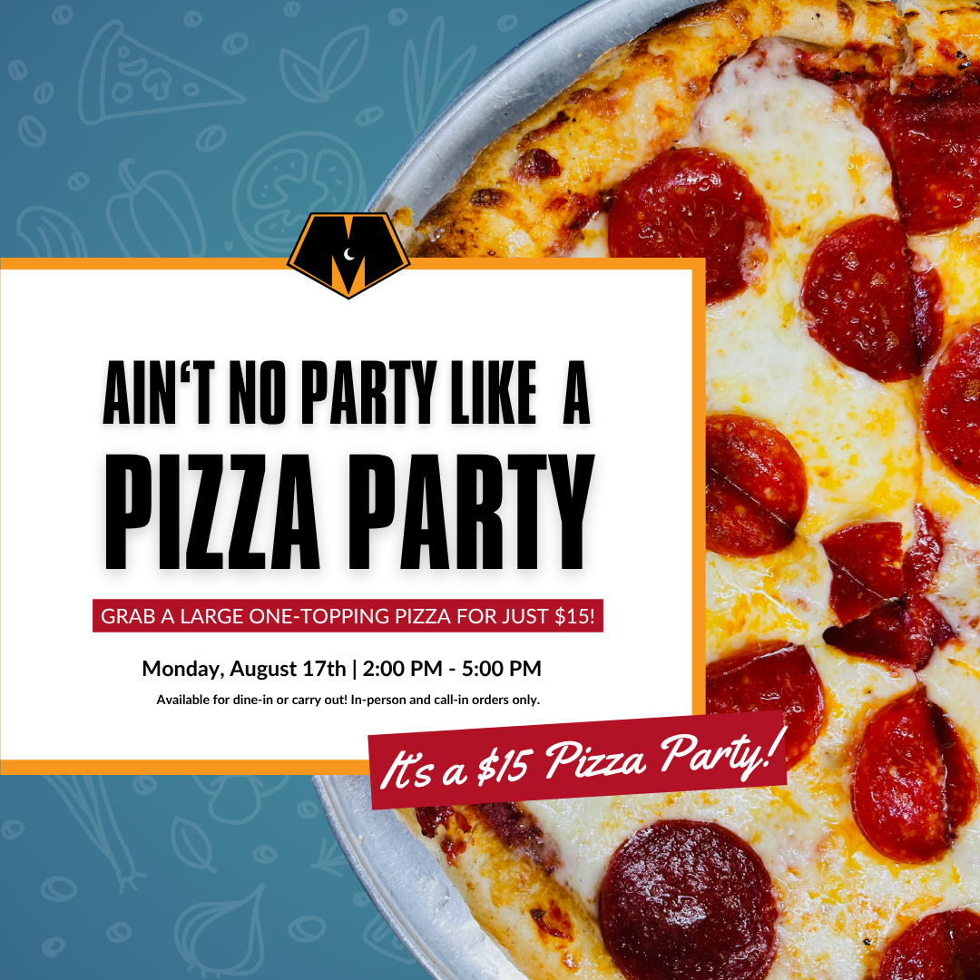 It’s a $15 Pizza Party 